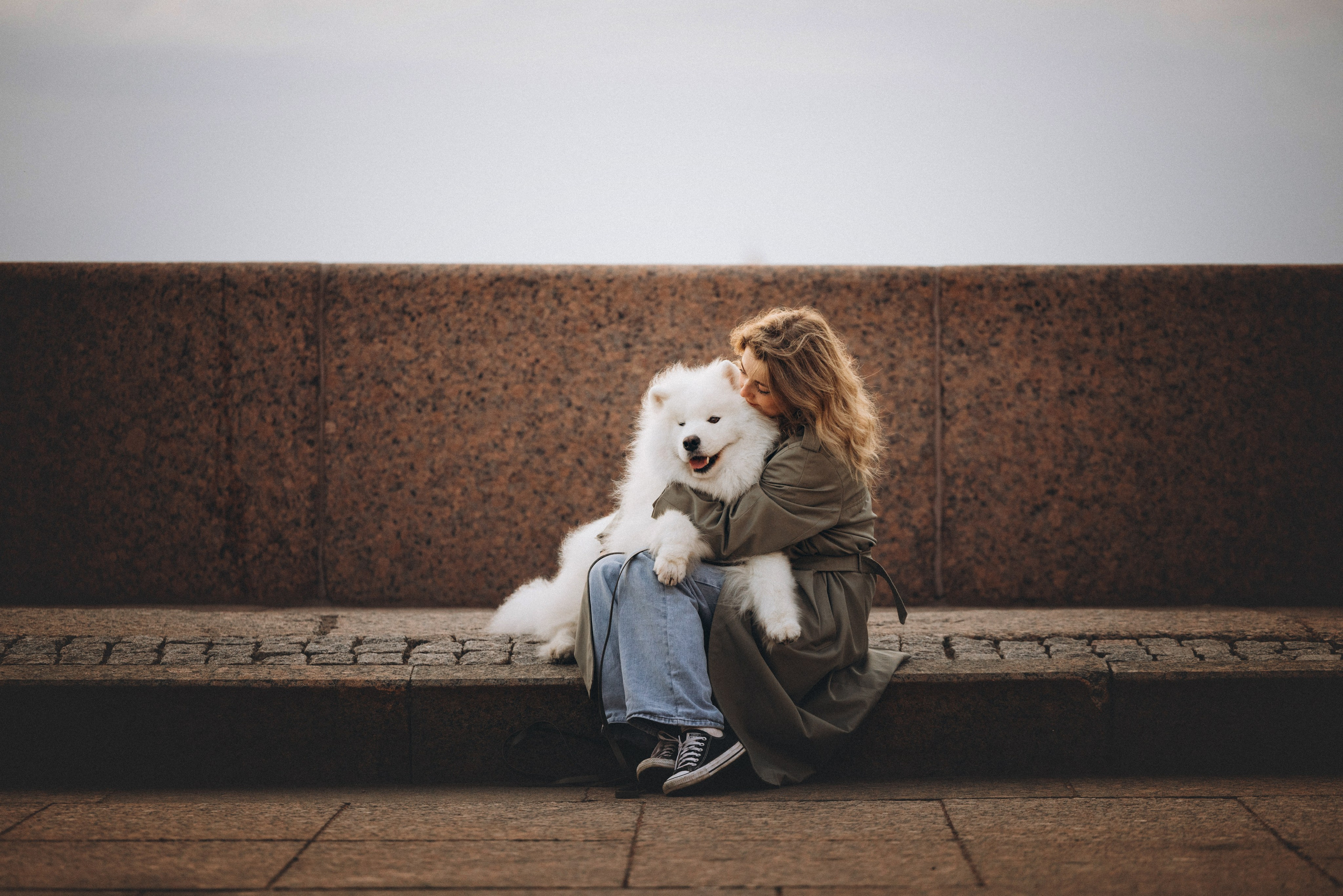 Женя и Цезарь. Фотограф анималист Осипчикова Мария