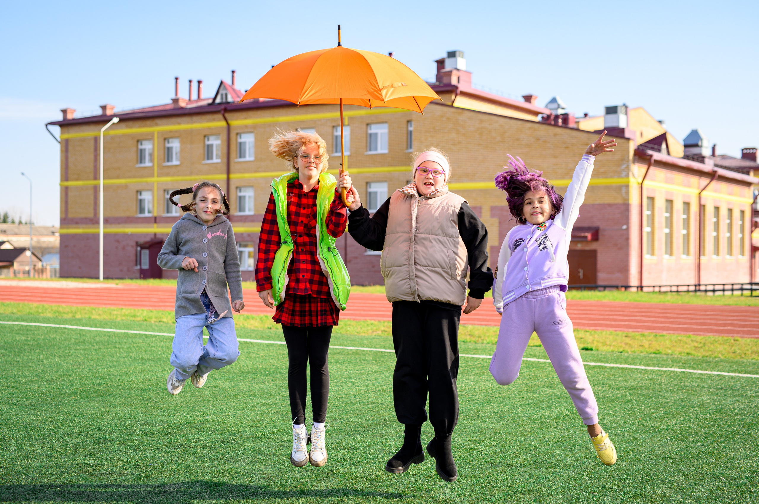 «На стадионе». Школьный фотограф в Свободном Анастасия Косицына