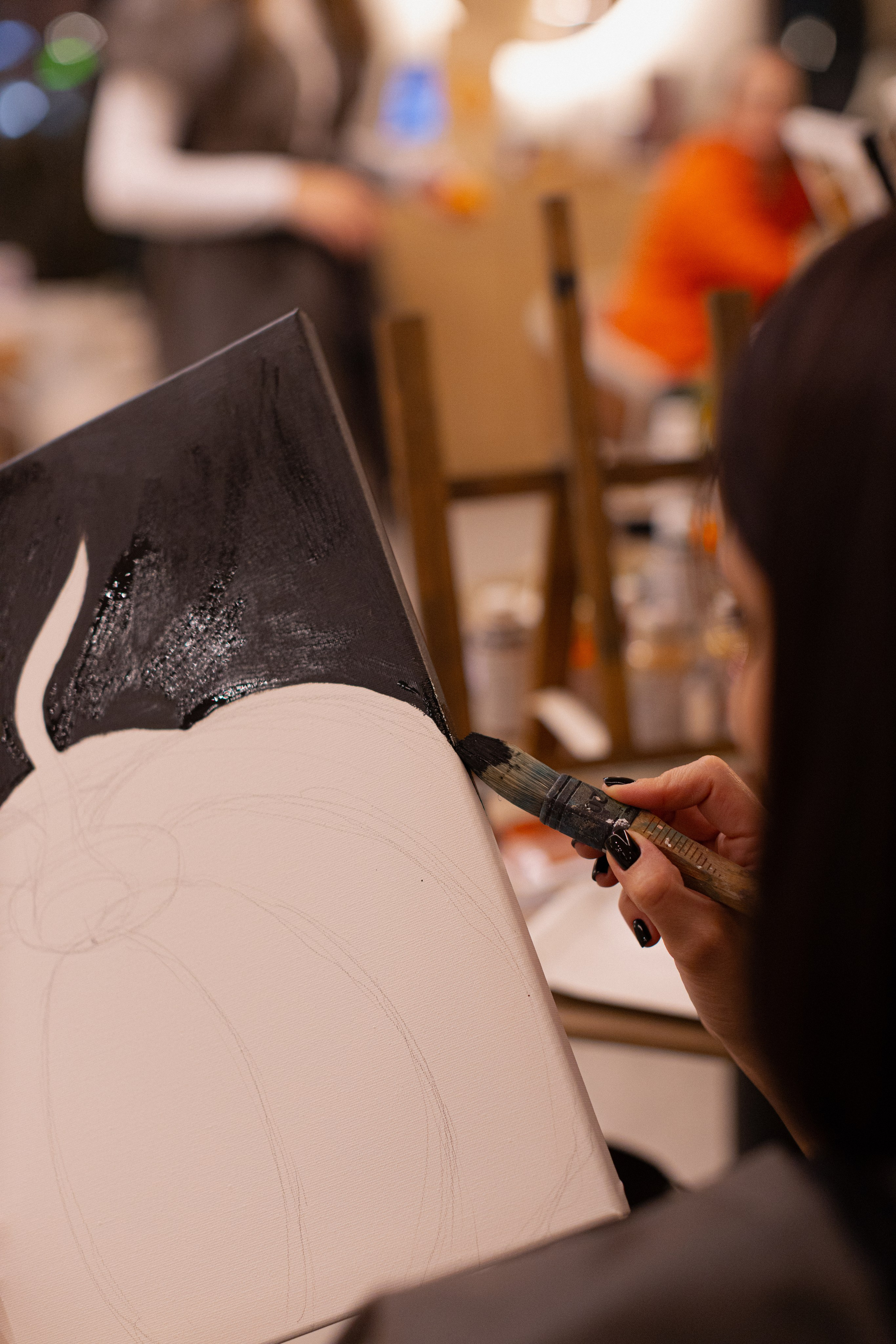 МК Тыква в кафе Здрасте. Анастасия Ракчеева Художник