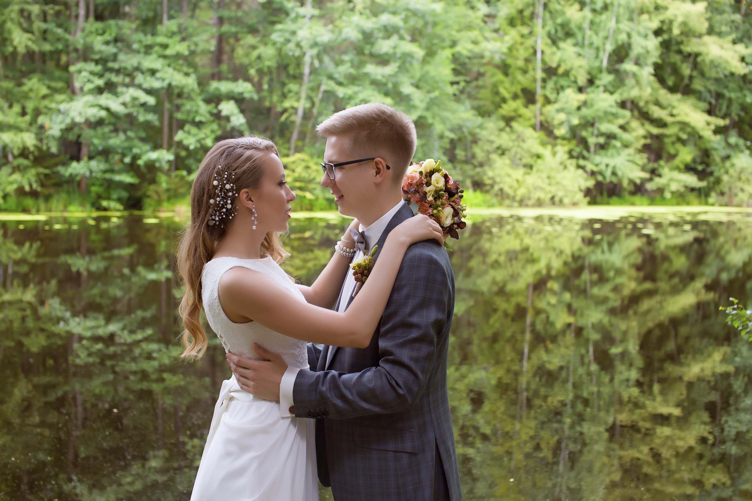 Свадебная фотосъемка для Насти и Антона. Свадебный и семейный фотограф в Москве Евгения Лисина