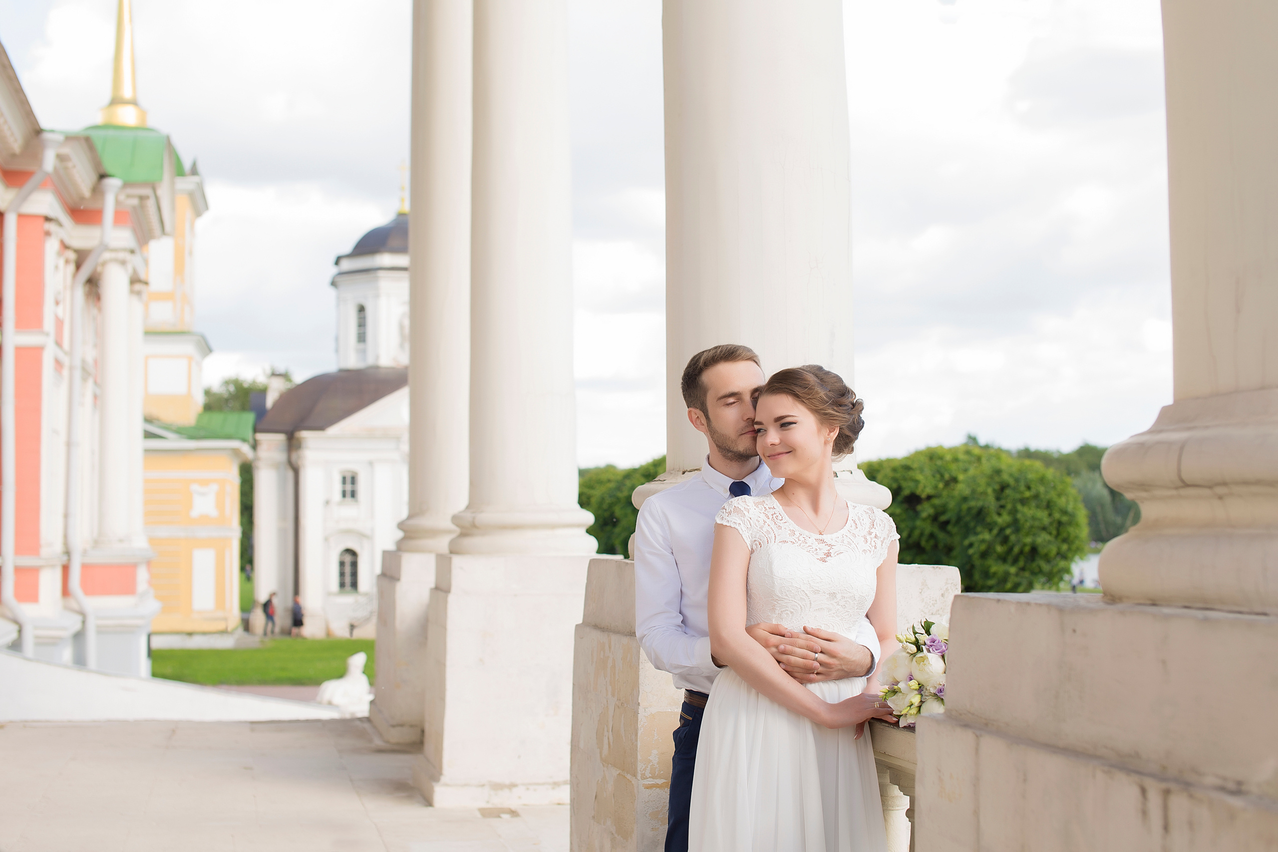 Свадебная фотосъемка для Светы и Саши. Свадебный и семейный фотограф в Москве Евгения Лисина