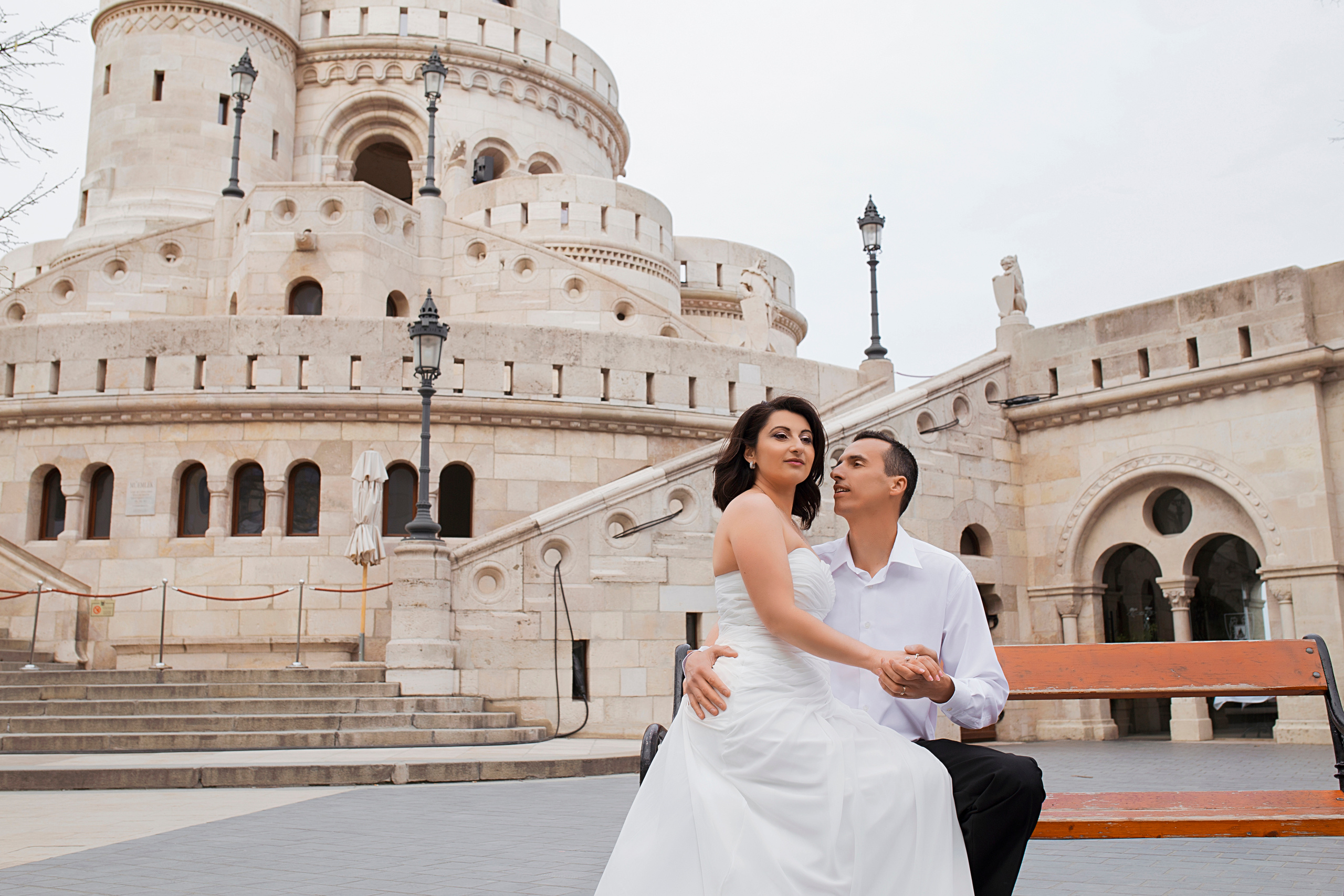 Свадебная фотосъемка для Ирины и Марка в Будапеште. Свадебный и семейный фотограф в Москве Евгения Лисина