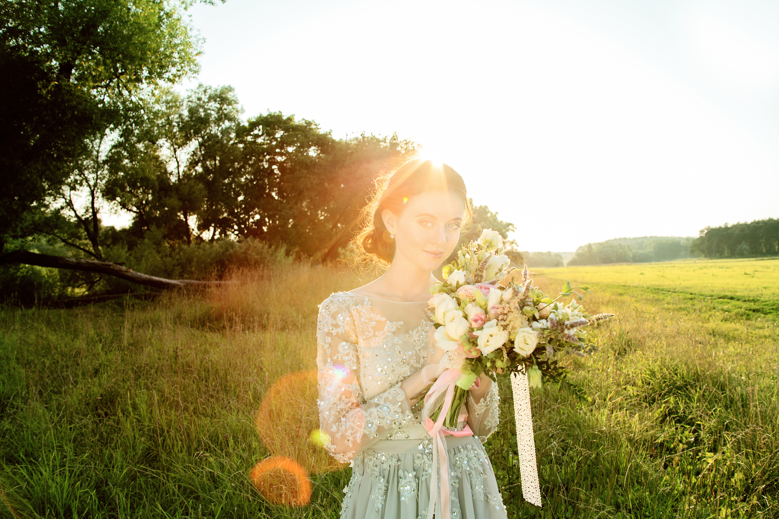 Свадебная фотосъемка для Полины и Евгения. Свадебный и семейный фотограф в Москве Евгения Лисина