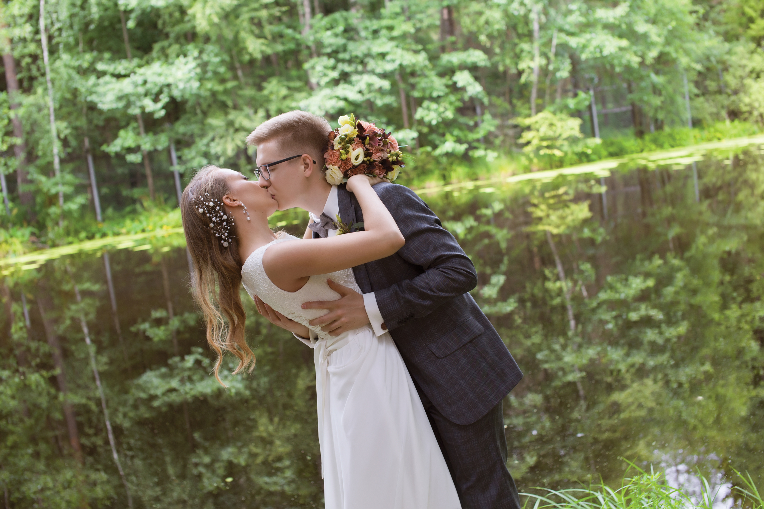 Свадебная фотосъемка для Насти и Антона. Свадебный и семейный фотограф в Москве Евгения Лисина