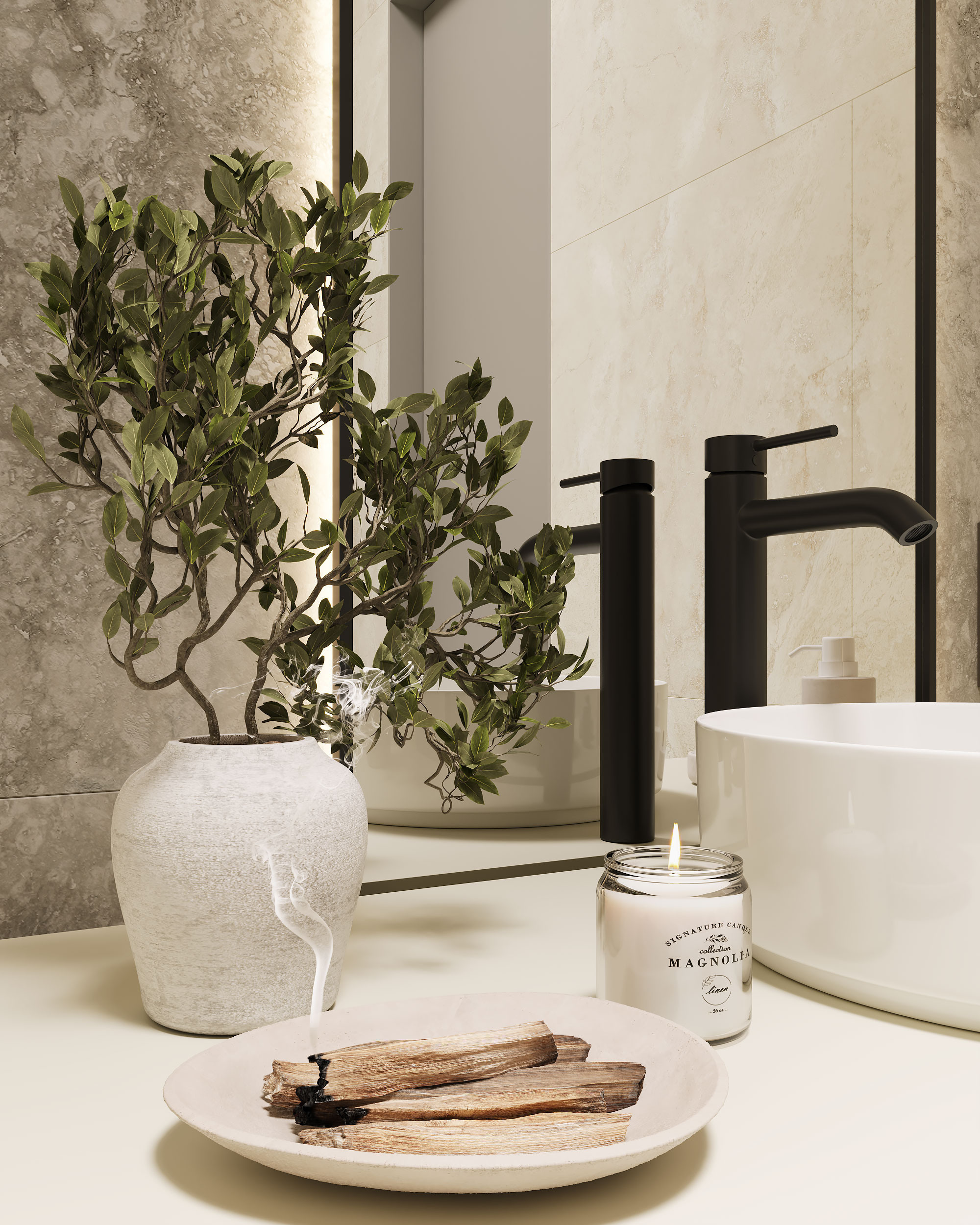 Neva Towers. Дизайн интерьера | 3D визуализация | Миланская Марина