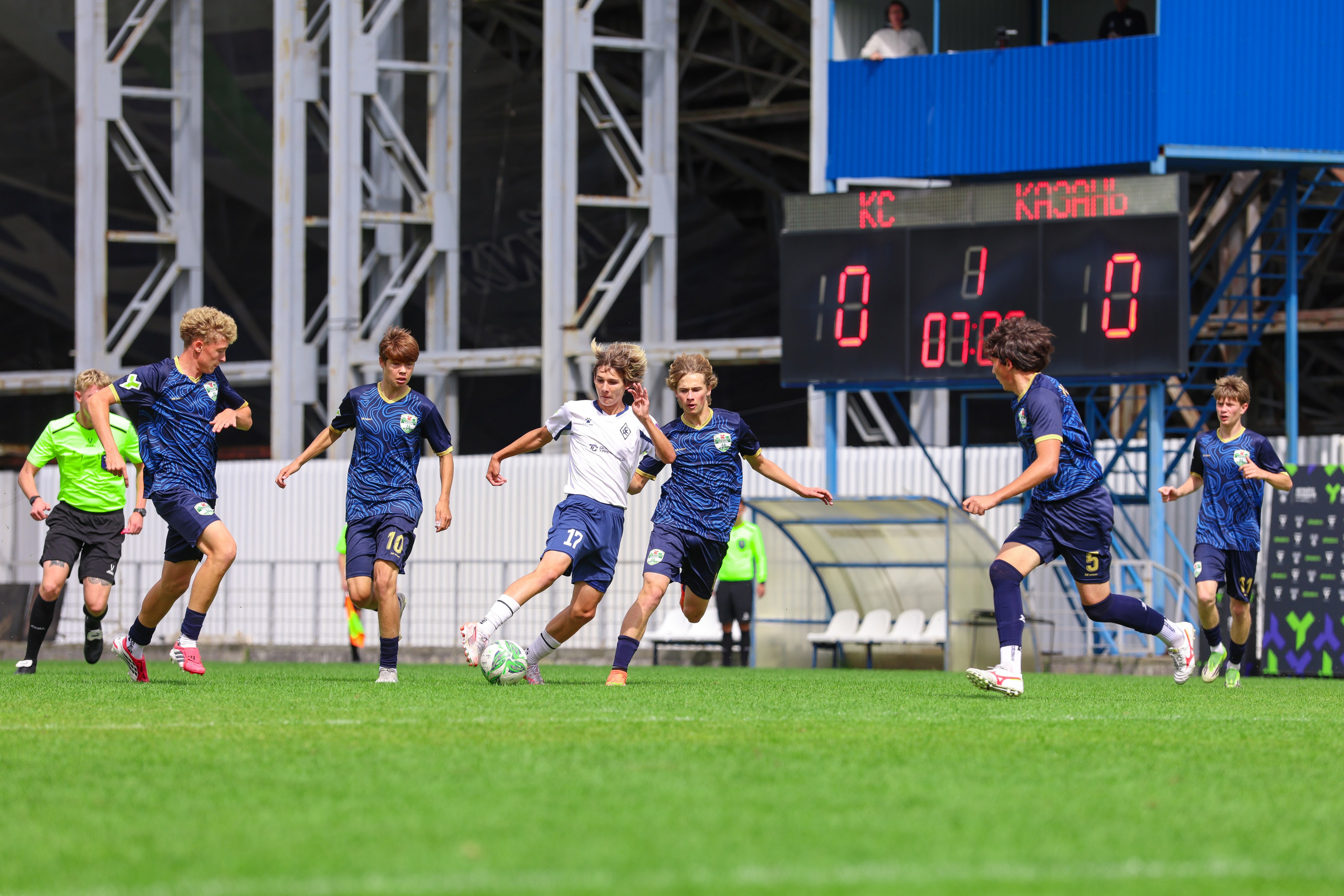 Юношеская футбольная лига U-16. Крылья Советов — Казань