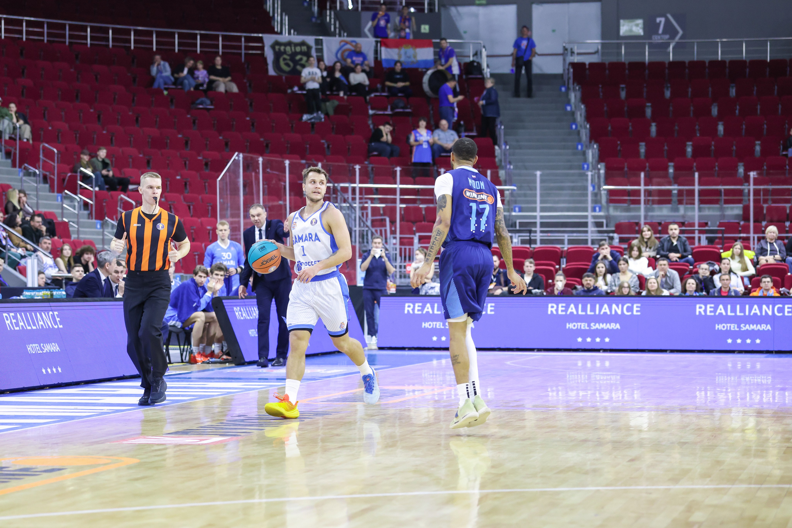Баскетбол. Самара — Зенит. Единая лига ВТБ. Спортивный фотограф в Самаре