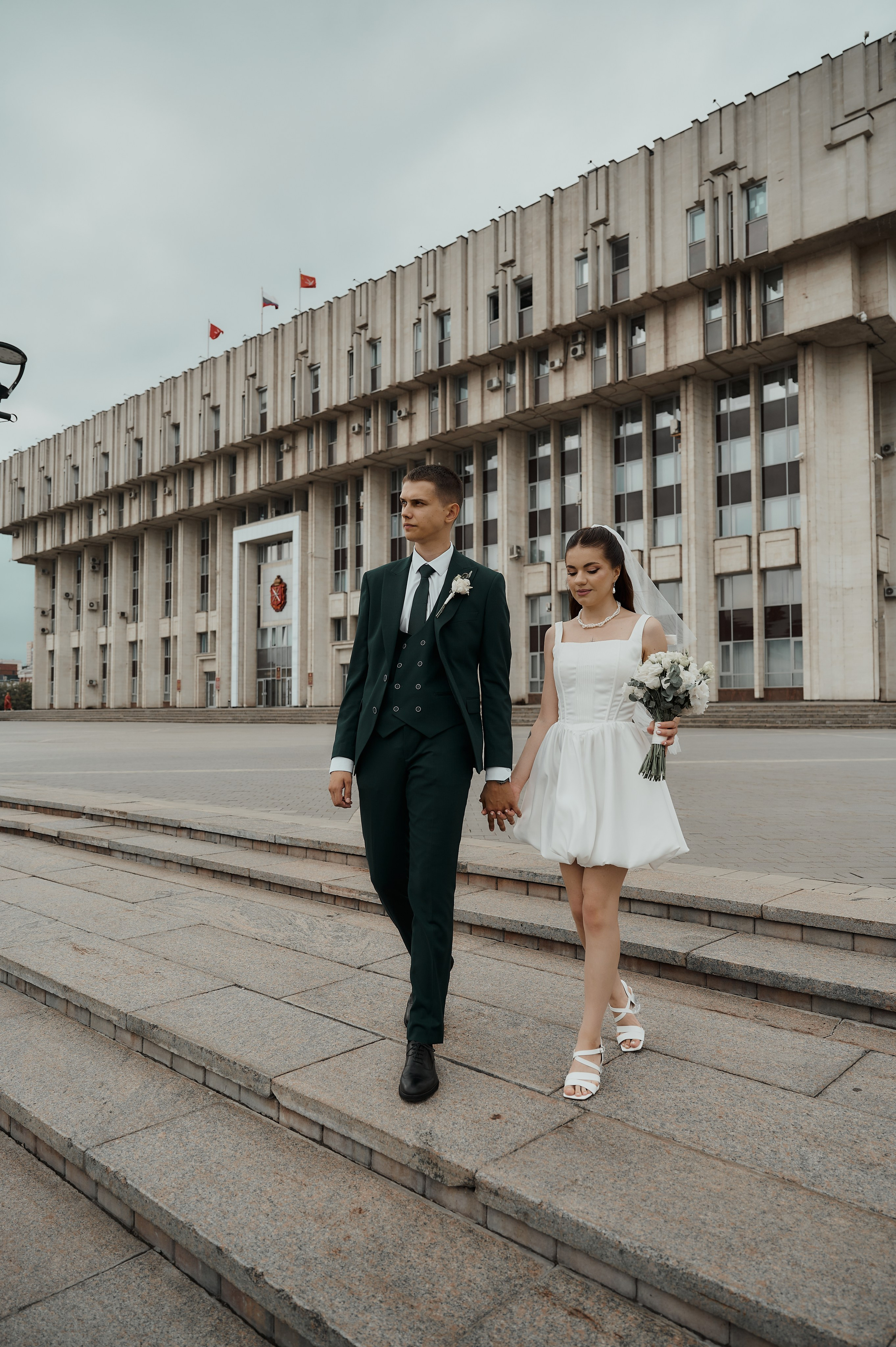 Свадебная прогулка по Туле. Свадебный фотограф в Туле Никита Беляев