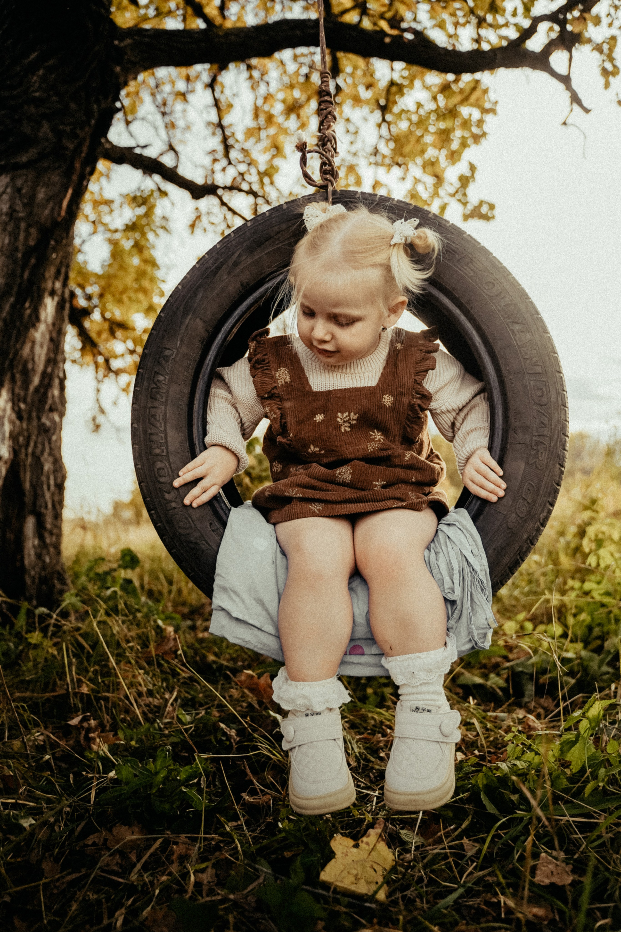 Семья на природе