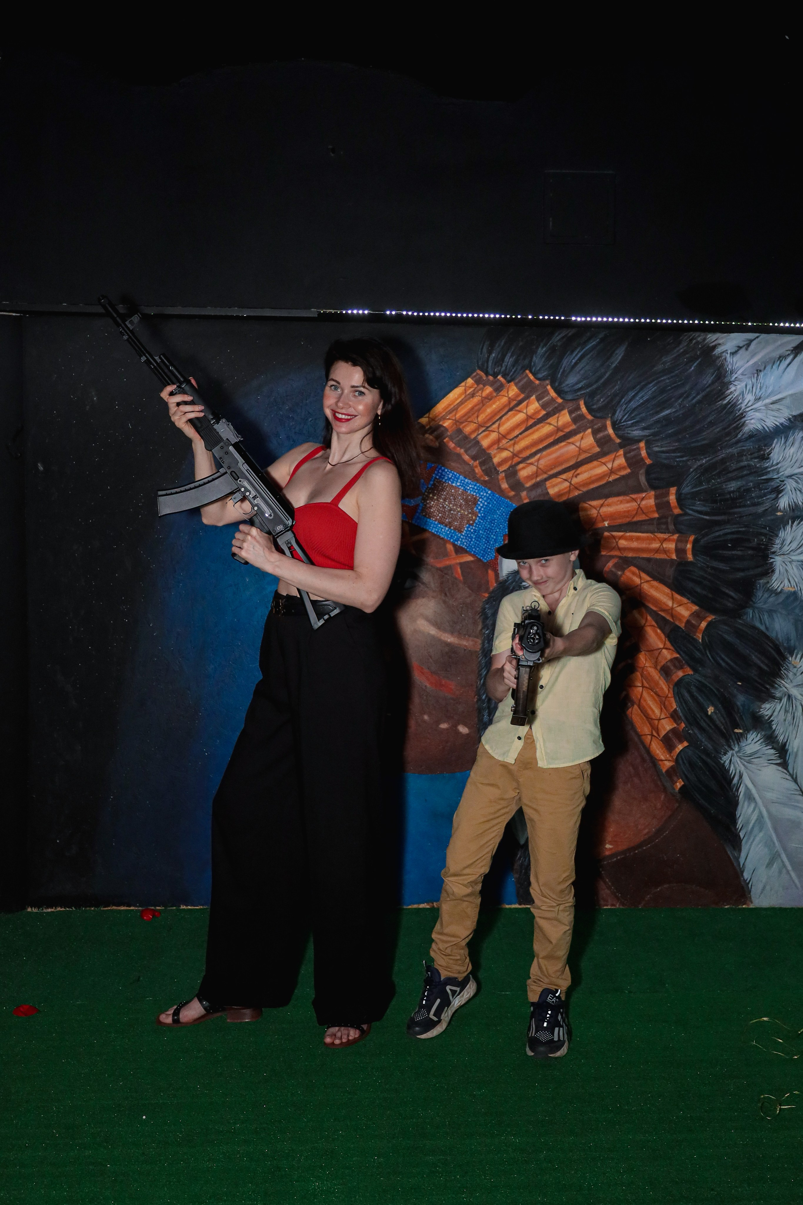 День рождение в стрелковом клубе. Фотограф Надршина Лилия