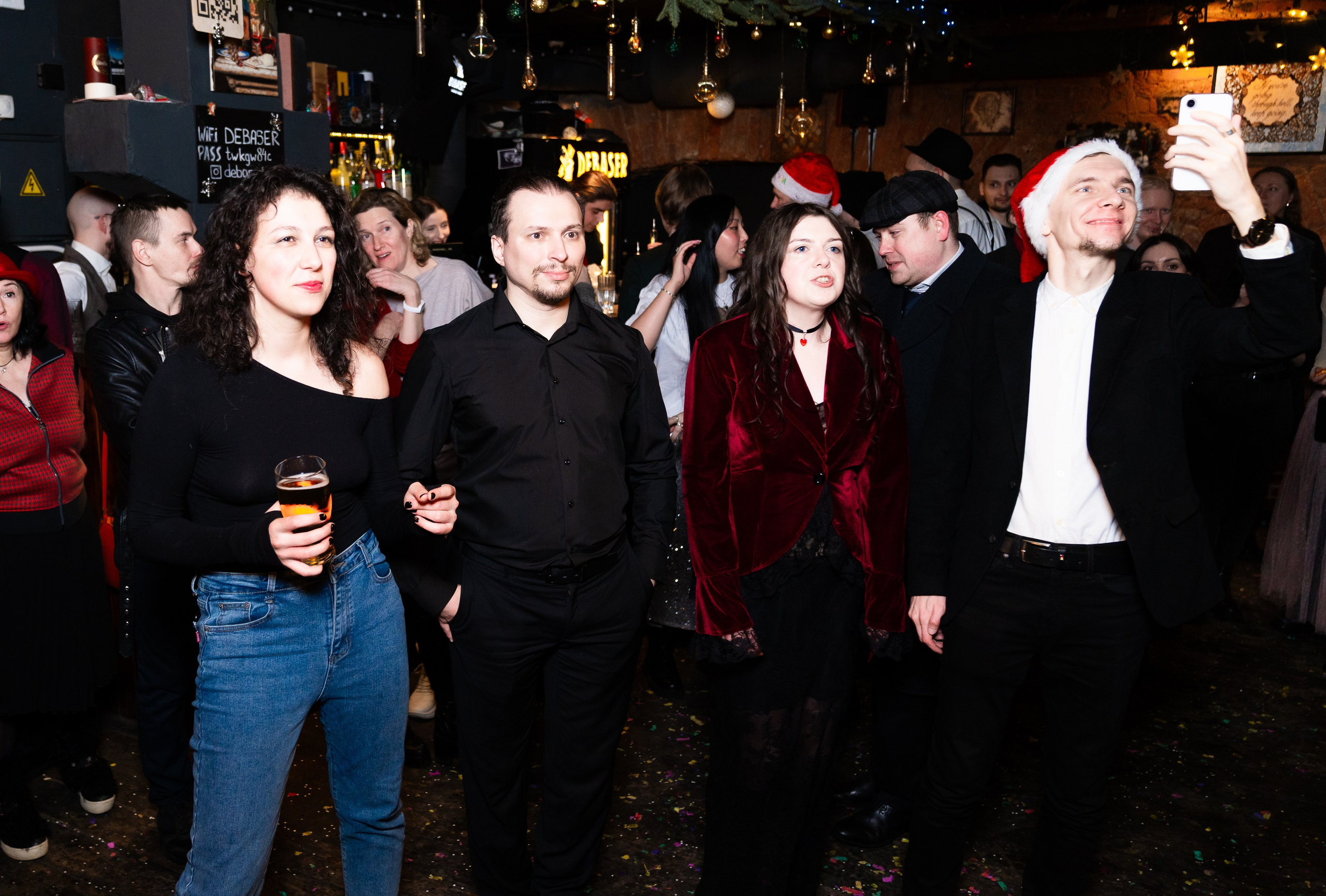 Новогодняя ночь в Санкт-Петербурге, Новый 2026 год в баре Дебошир Санкт-Петербург, Новый год, новогодняя ночь в баре Debaser 2026, Новый год в Санкт-Петербурге 