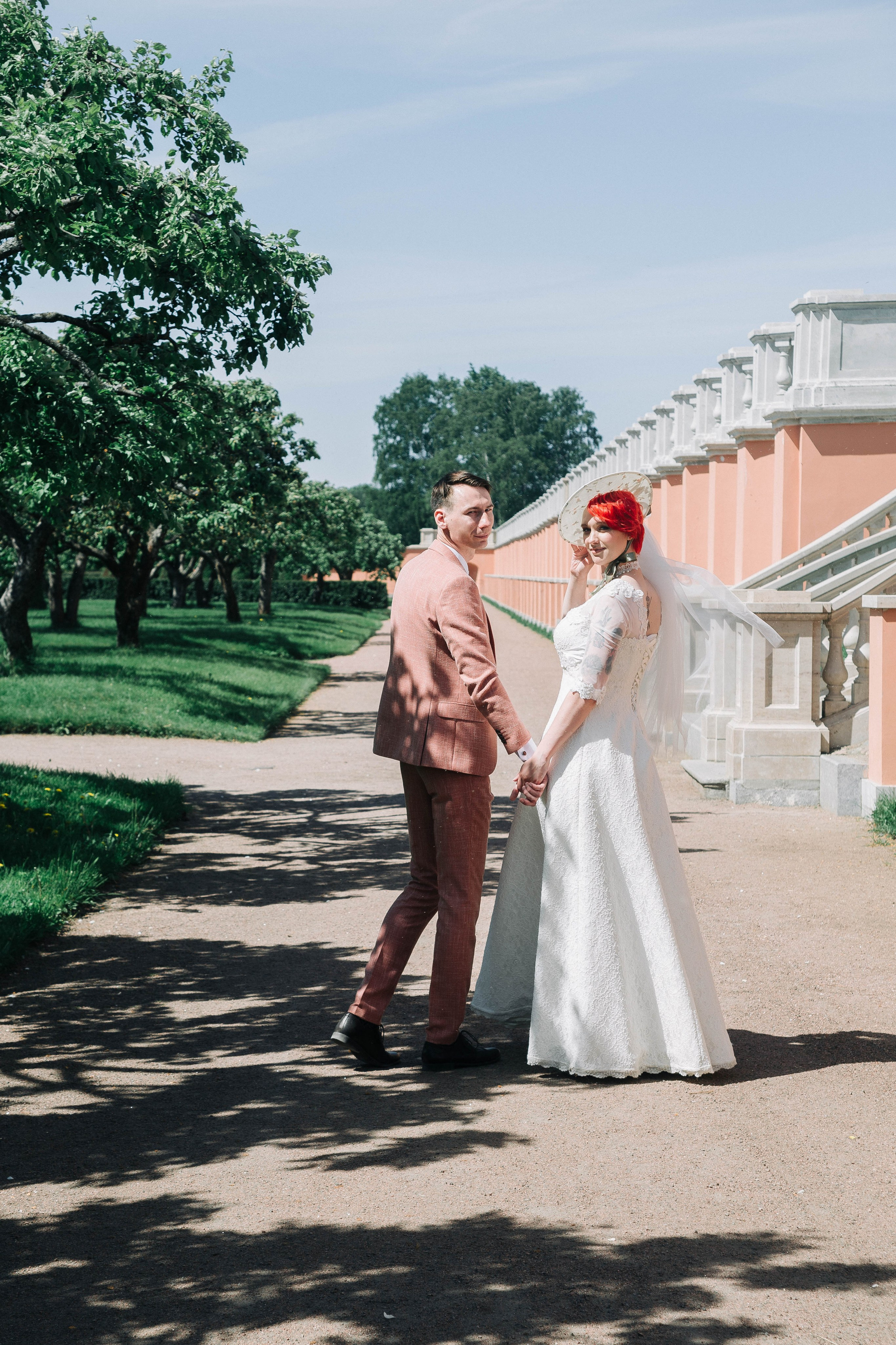 Александра & Семён. Свадебная съёмка в Петергофе. Свадебный и контент фотограф в Севастополе и Крыму Марина Данилова