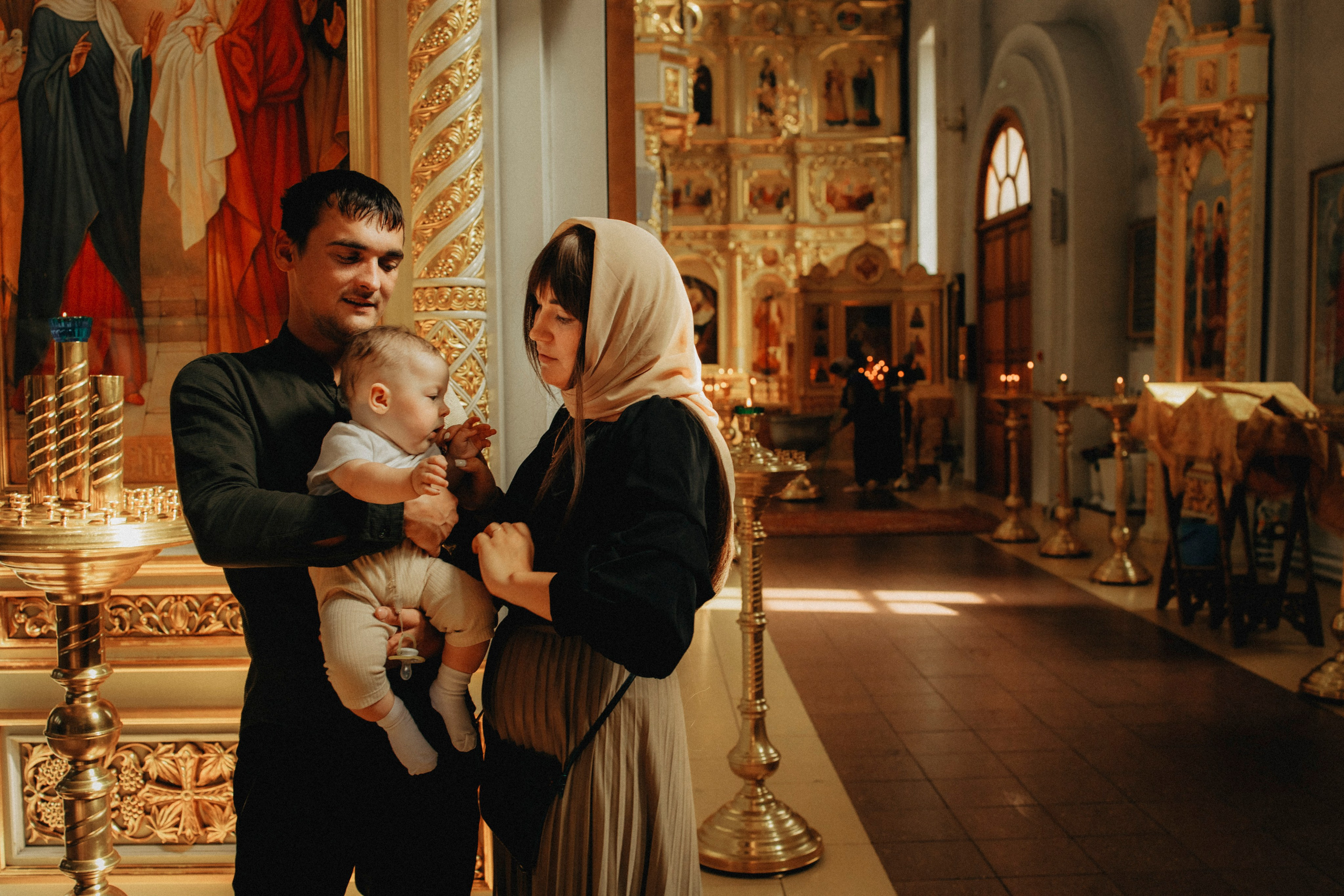 Фотосъемка таинства крещения. Lifestyle семейный и детский фотограф в Омске Иванова Екатерина