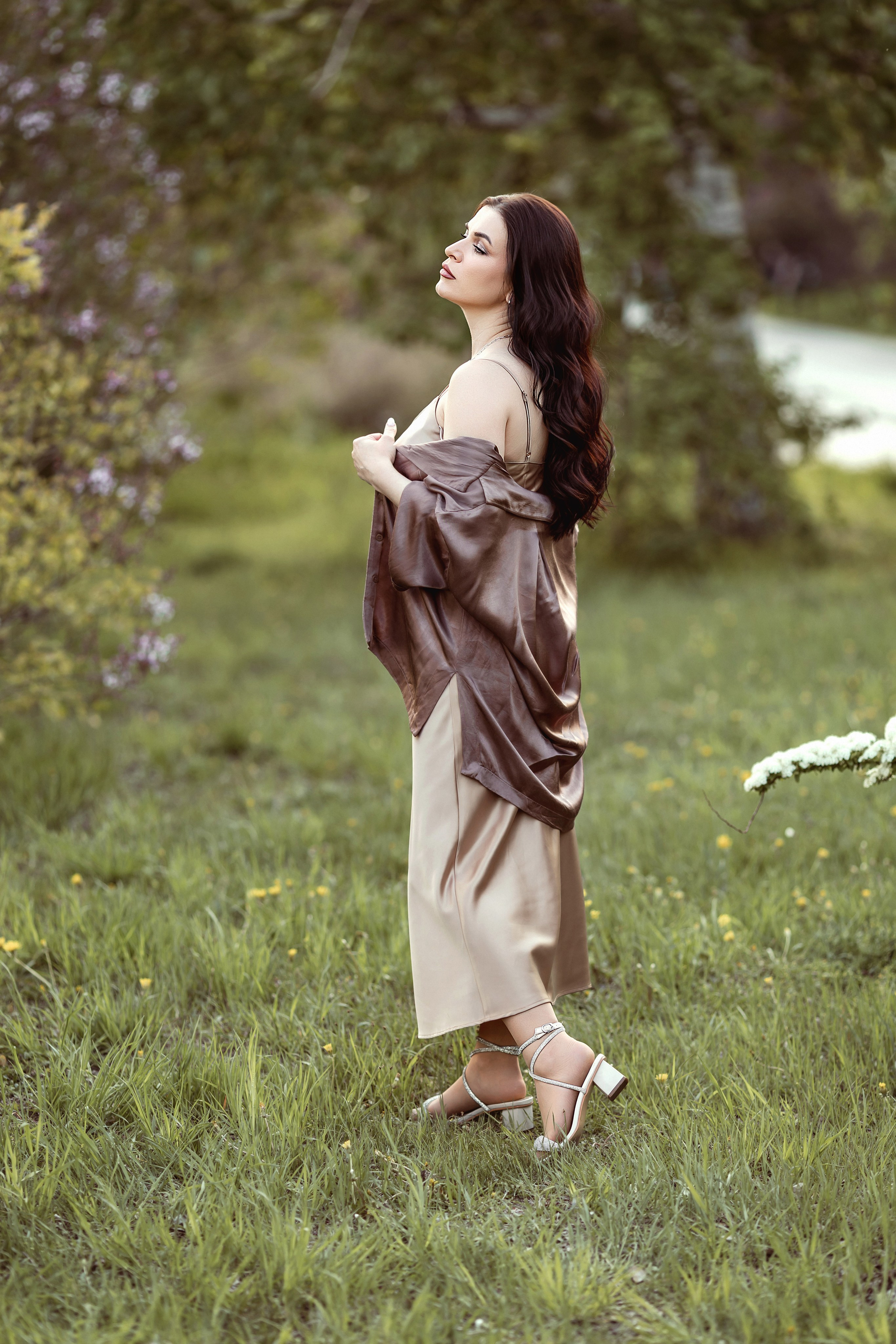 Съёмка в цветущих садах. Детский и семейный фотограф Елена Воропаева