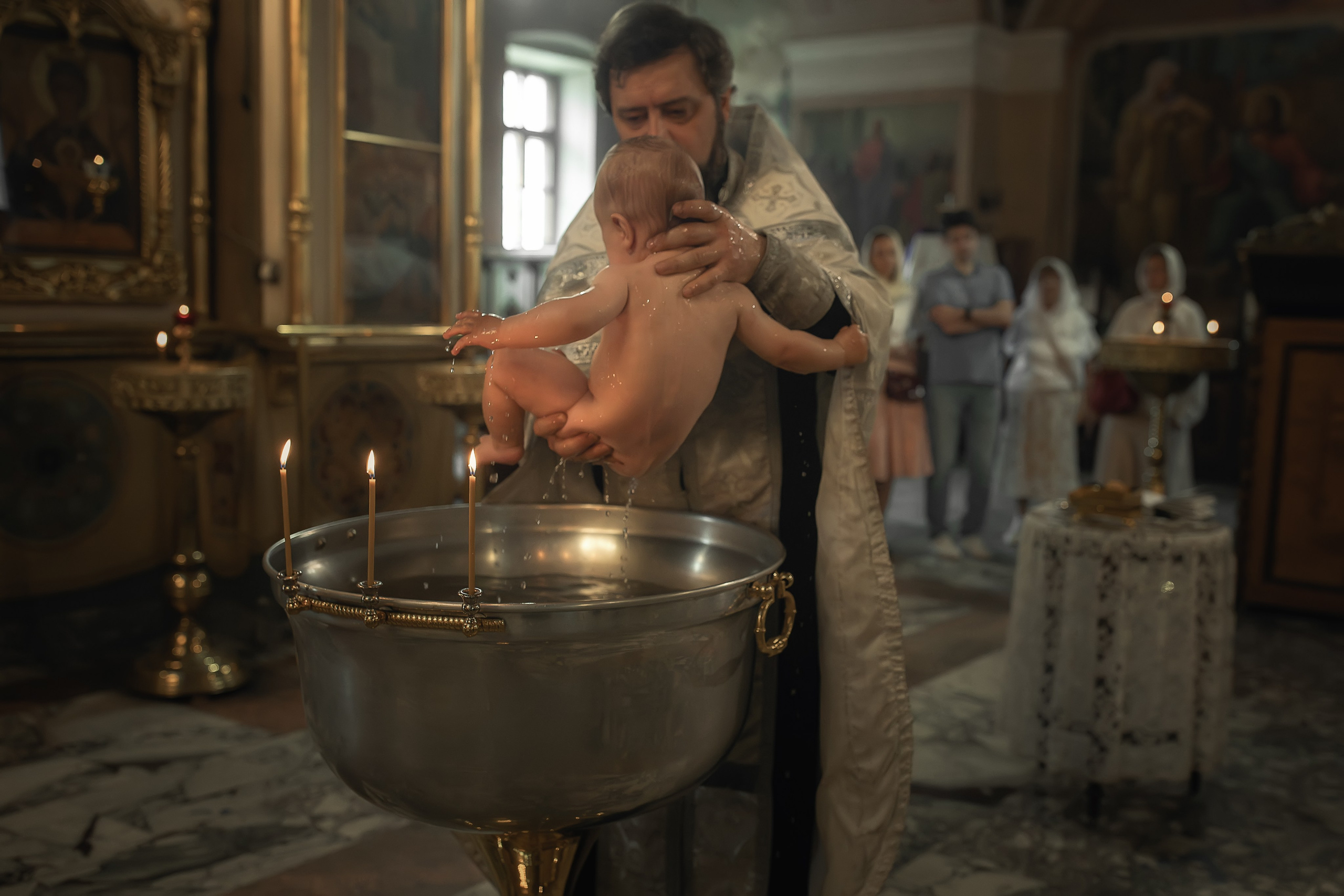 КРЕЩЕНИЕ ДАНИИЛА. ФОТОГРАФ