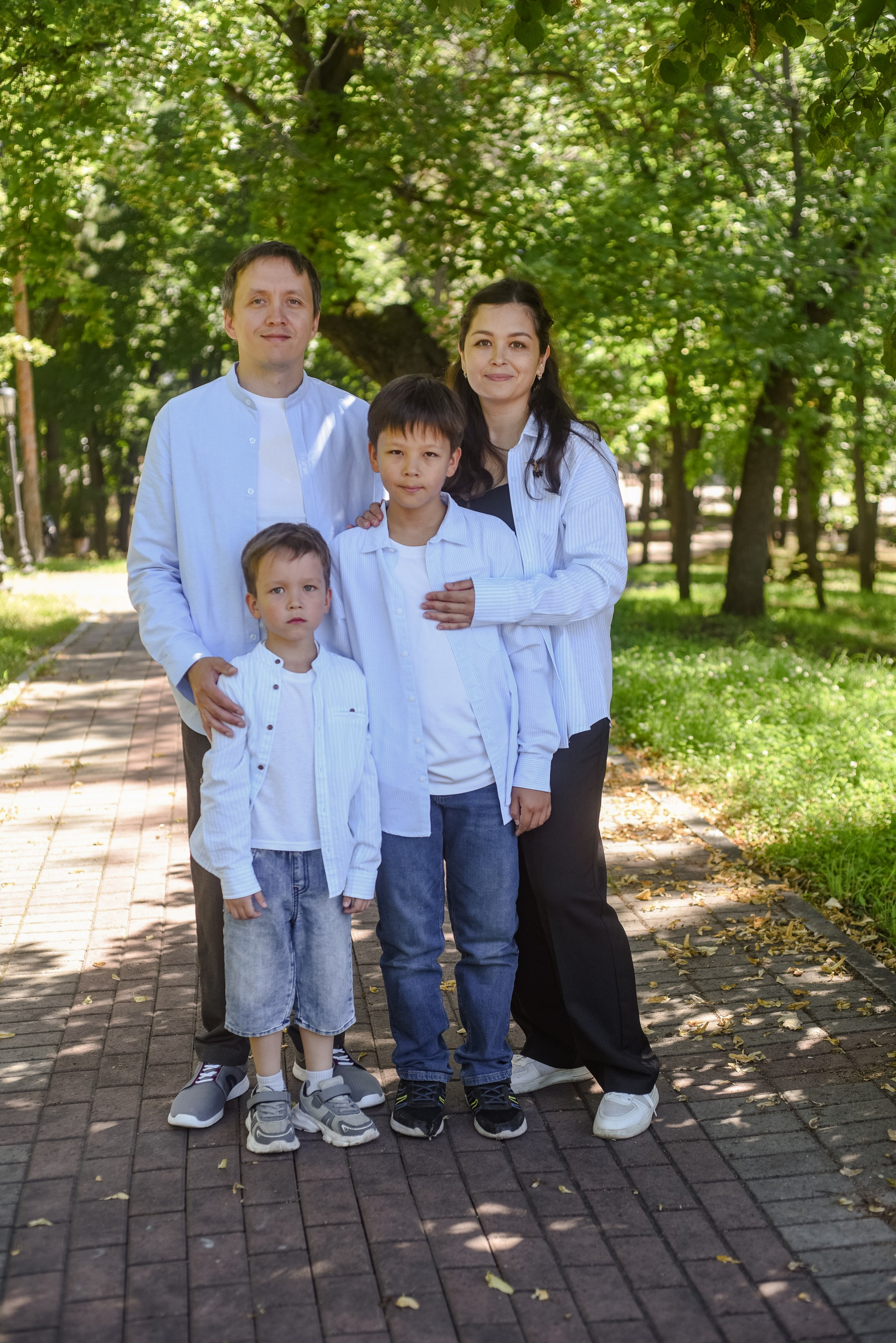 Семейная съемка в парке. Семейный и свадебный фотограф в г. Уфа Динара