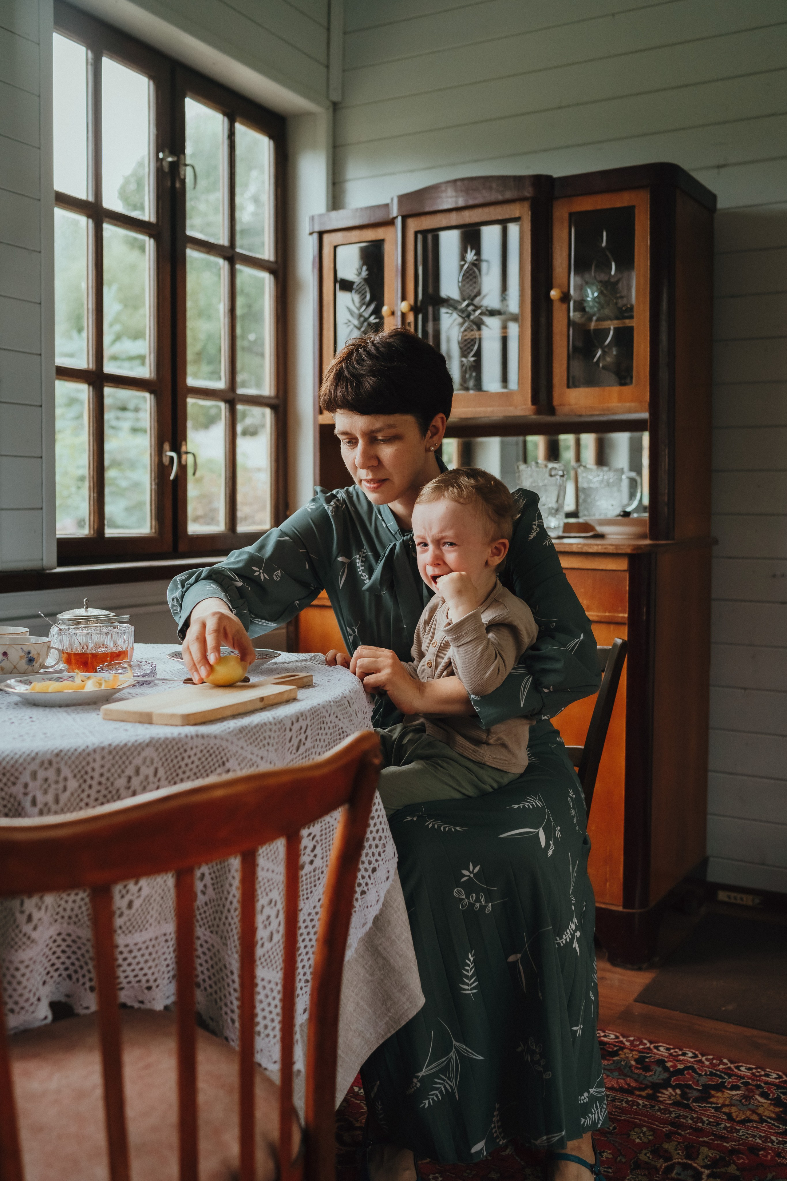 Домашняя фотосессия на даче