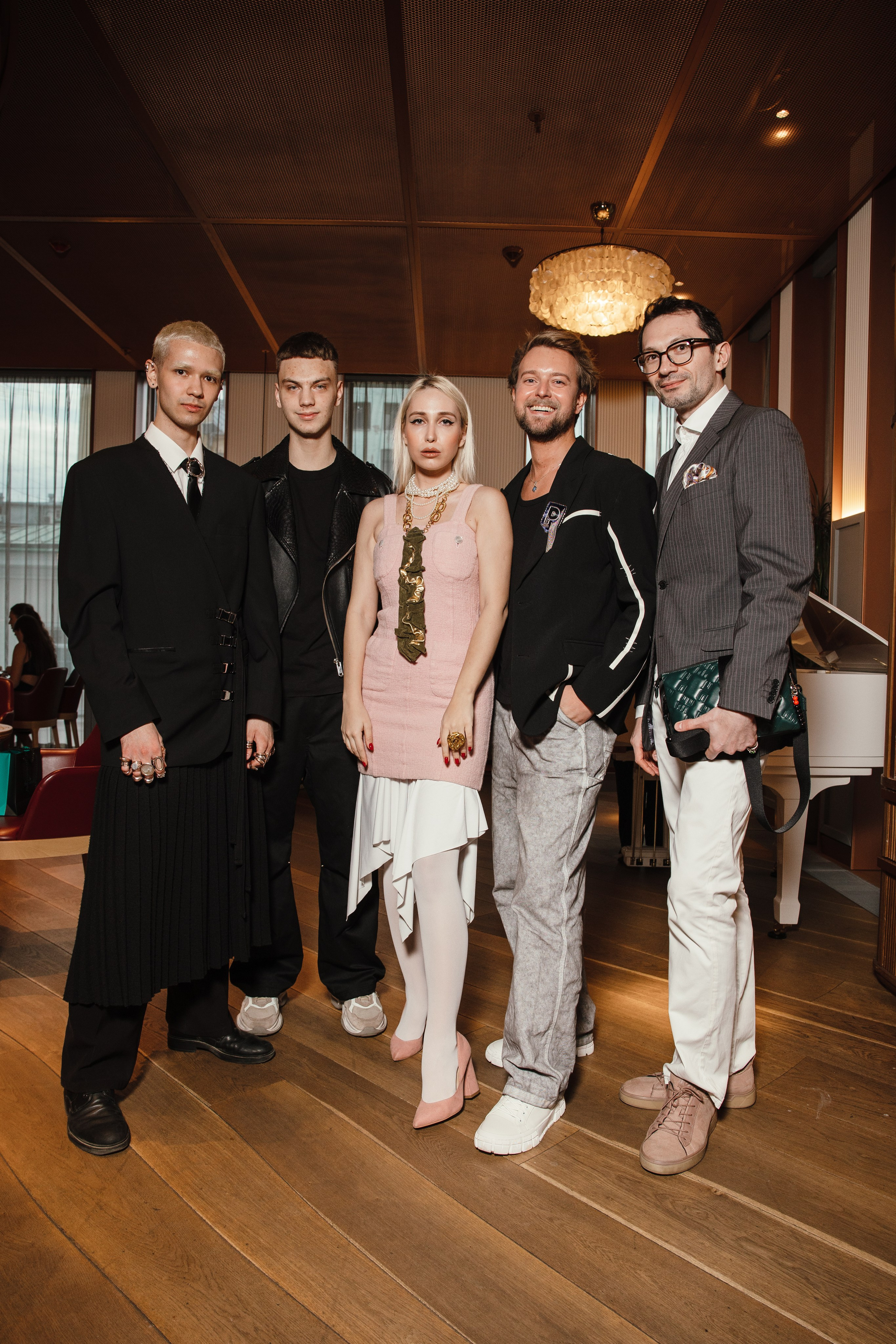 Презентация Russian Fashion Dom в ресторане Shagal. Контент фотограф в Москве и области Елена Кулакова