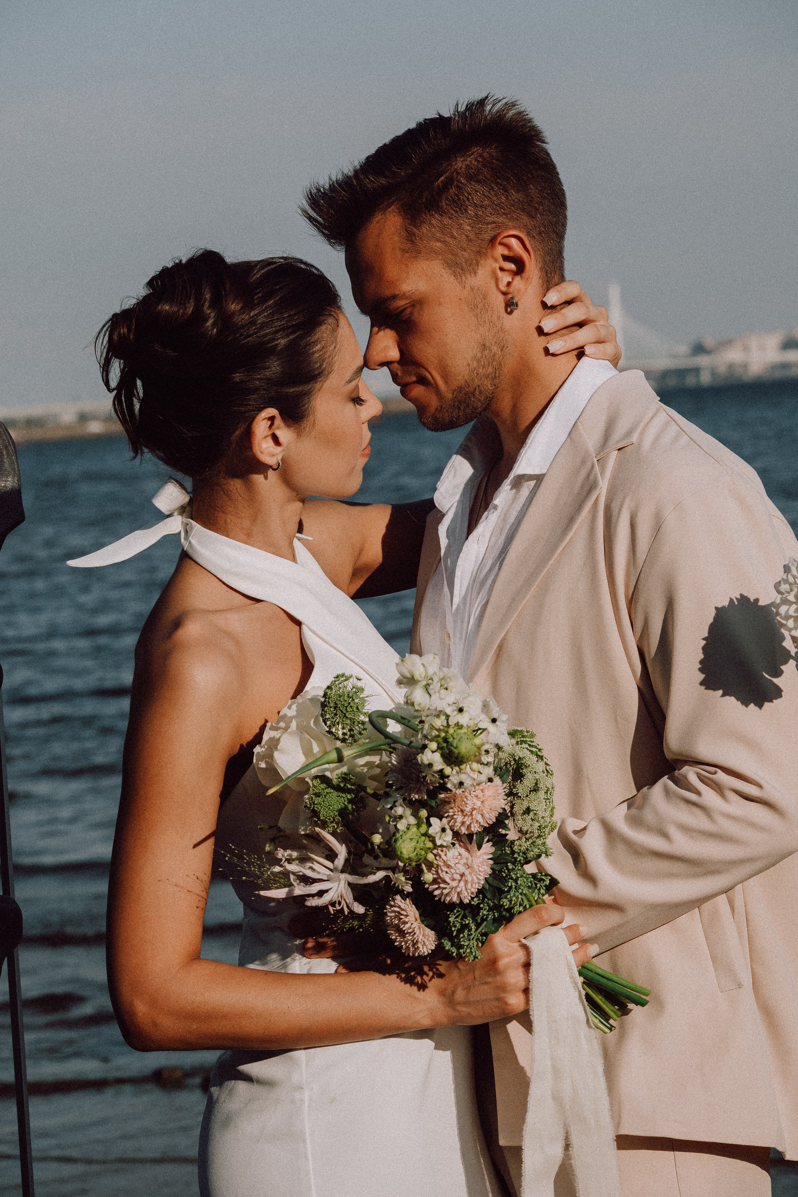 СВАДЕБНАЯ ФОТОСЕССИЯ ВЫЕЗДНОЙ ЦЕРЕМОНИИ (ФИНСКИЙ ЗАЛИВ). Профессиональный фотограф, Санкт-Петербург — Виктория Богомолова