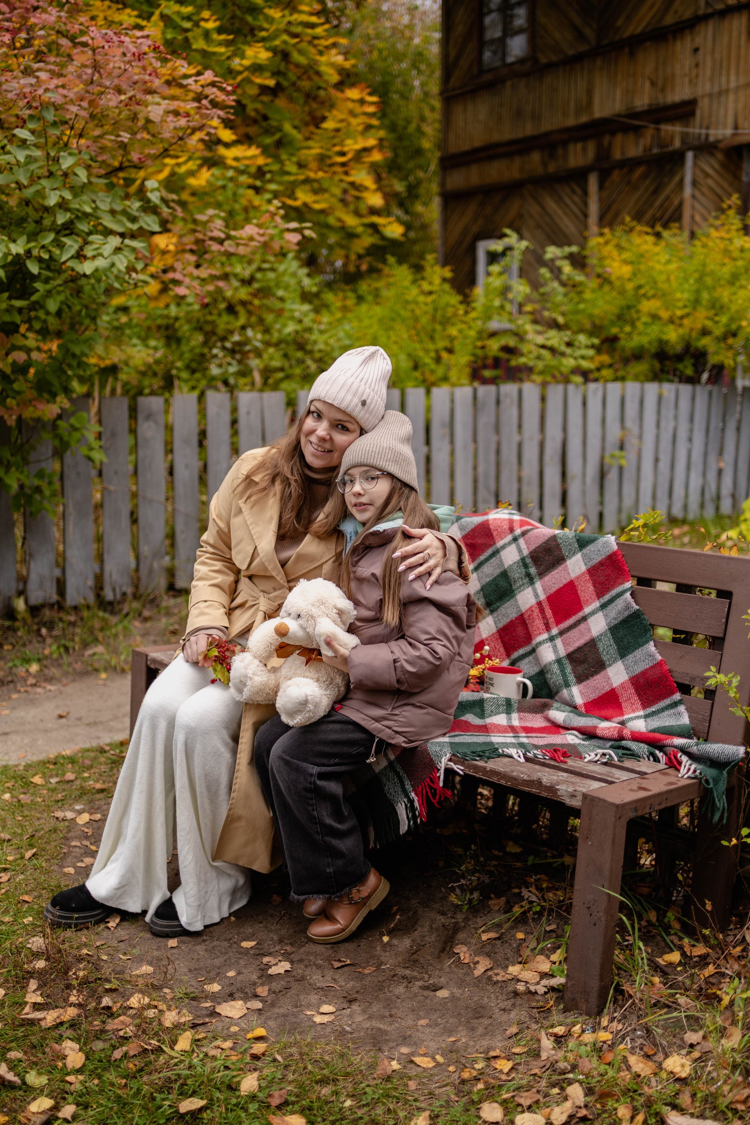 Пикник у дома. Осень. Семейный фотограф в Дзержинске Наталья Лаэтина
