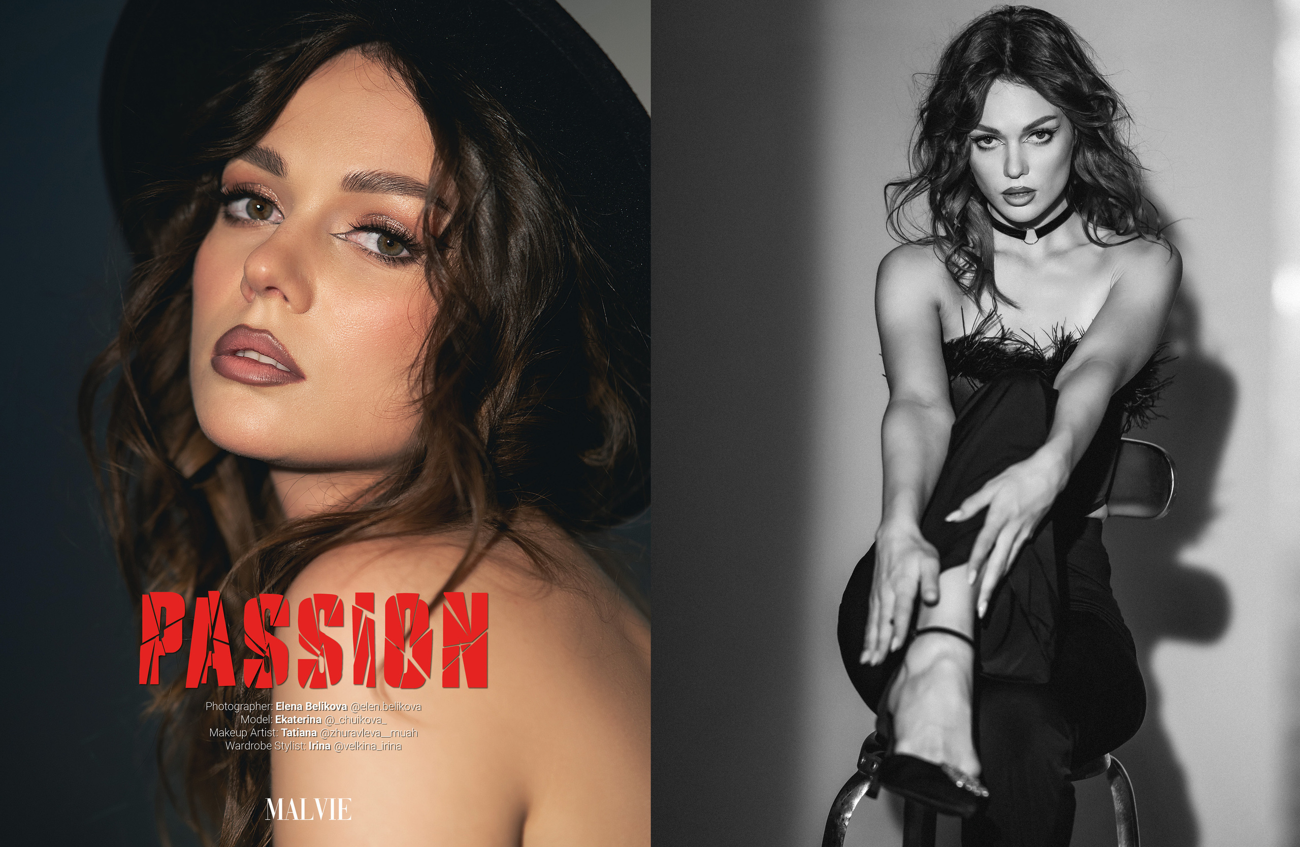 MALVIE FRENCH MAGAZINE. Беликова Елена. Фотограф в г. Москва