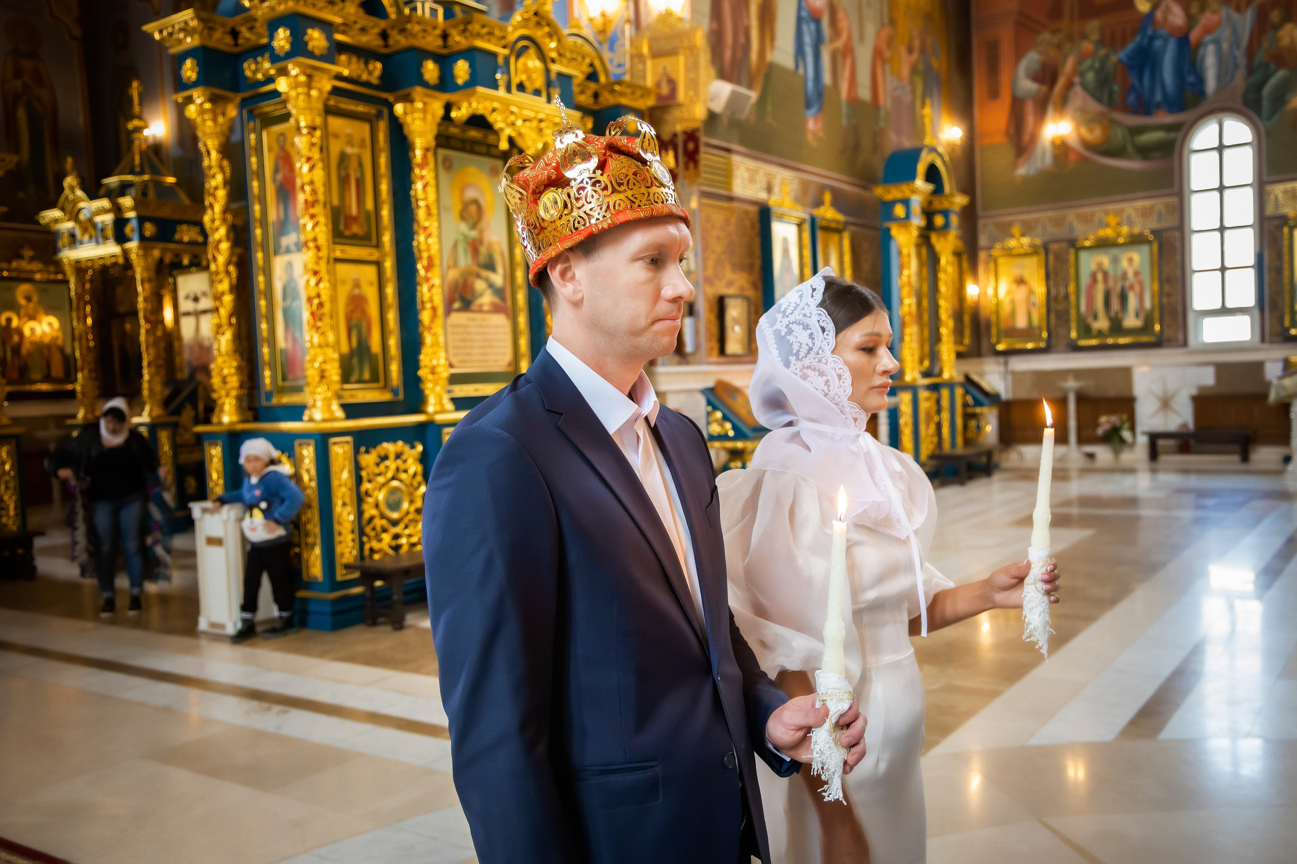 В Храме. Семейный и Свадебный фотограф в Астане Александр Астапов