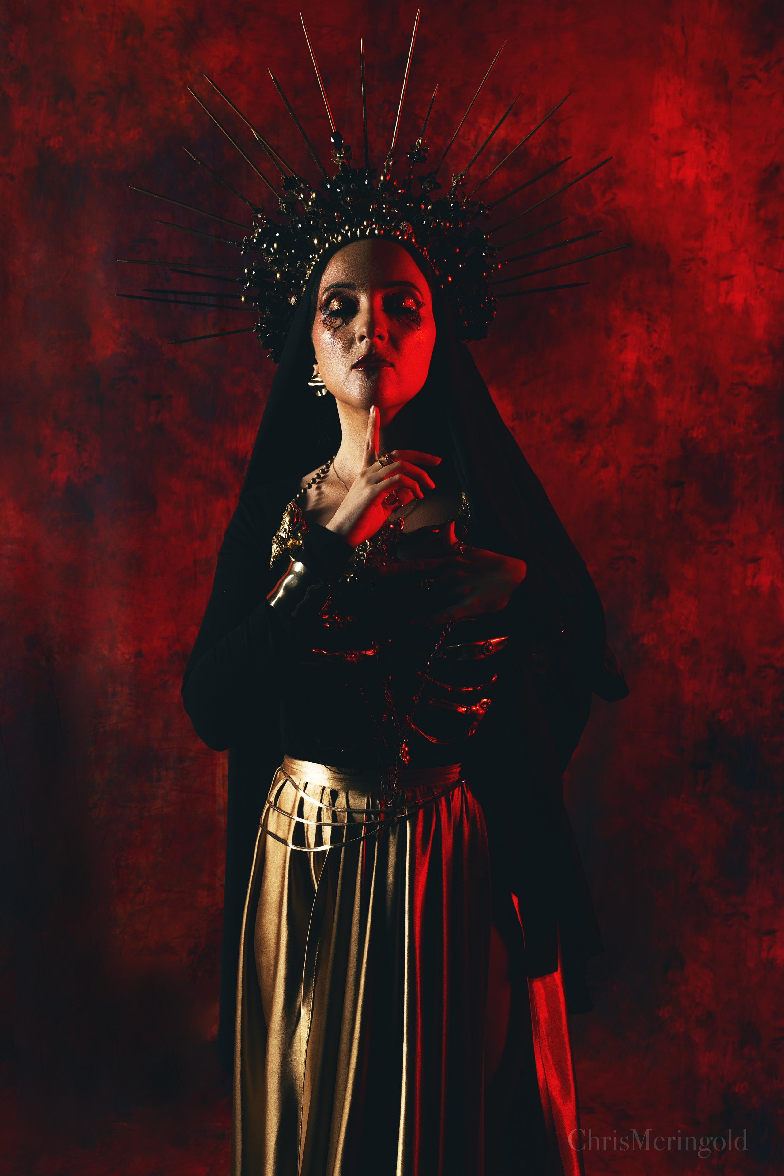 Gothic queen. Портретный фотограф Кристина Лукьянова