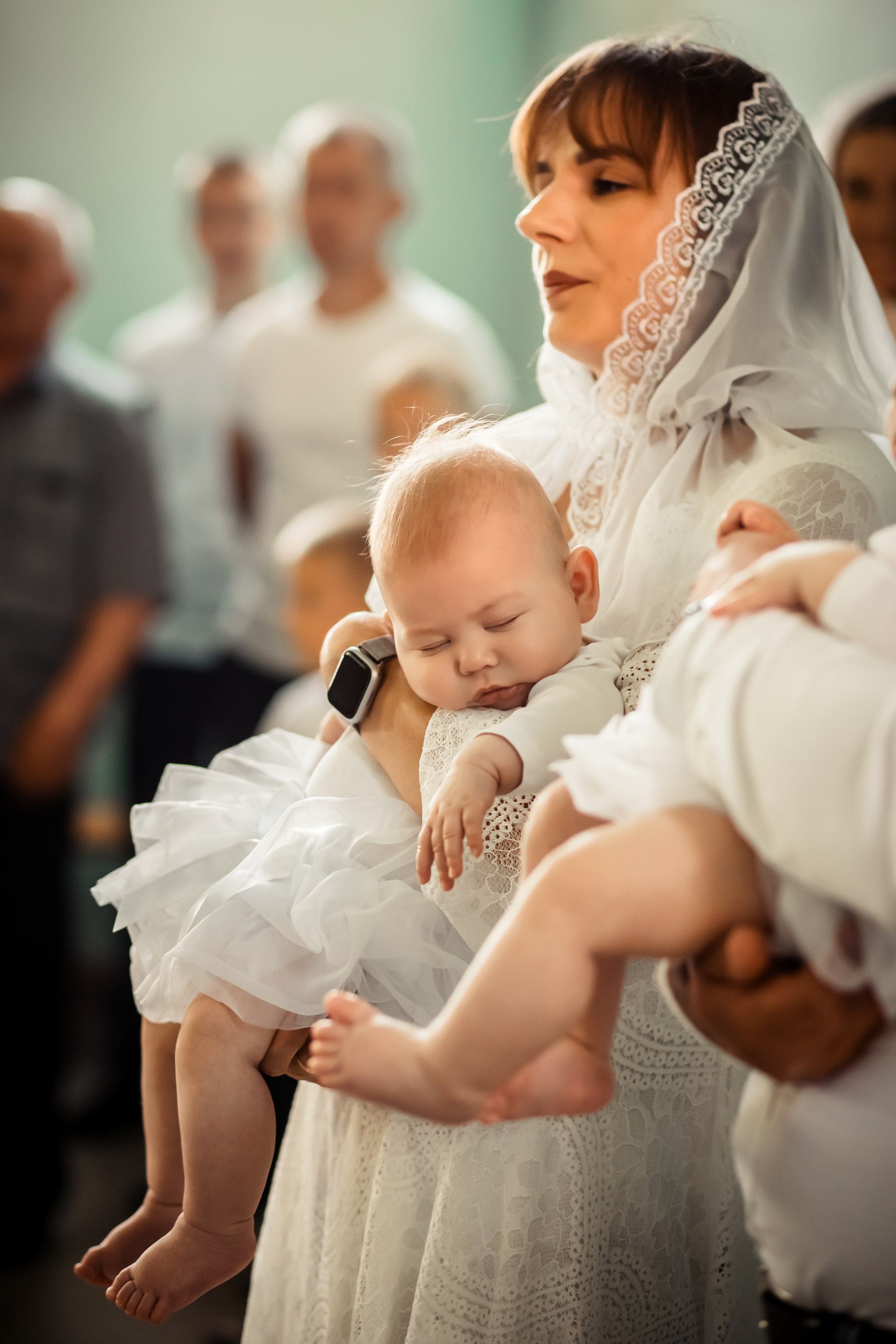 Крещение Милании и Эмилии