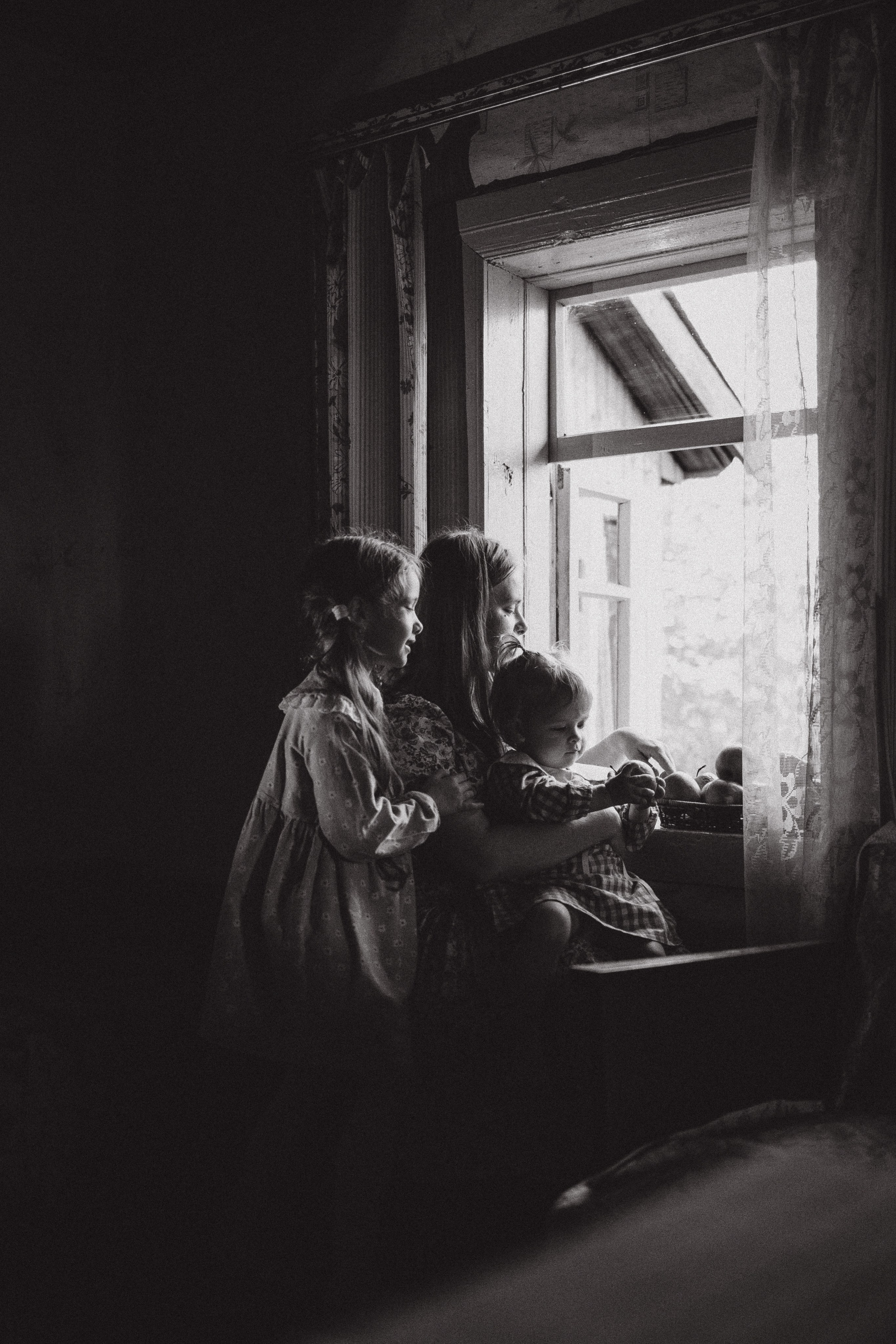 Оля, Ксюша и Юля. Фотограф Елена Рябцева