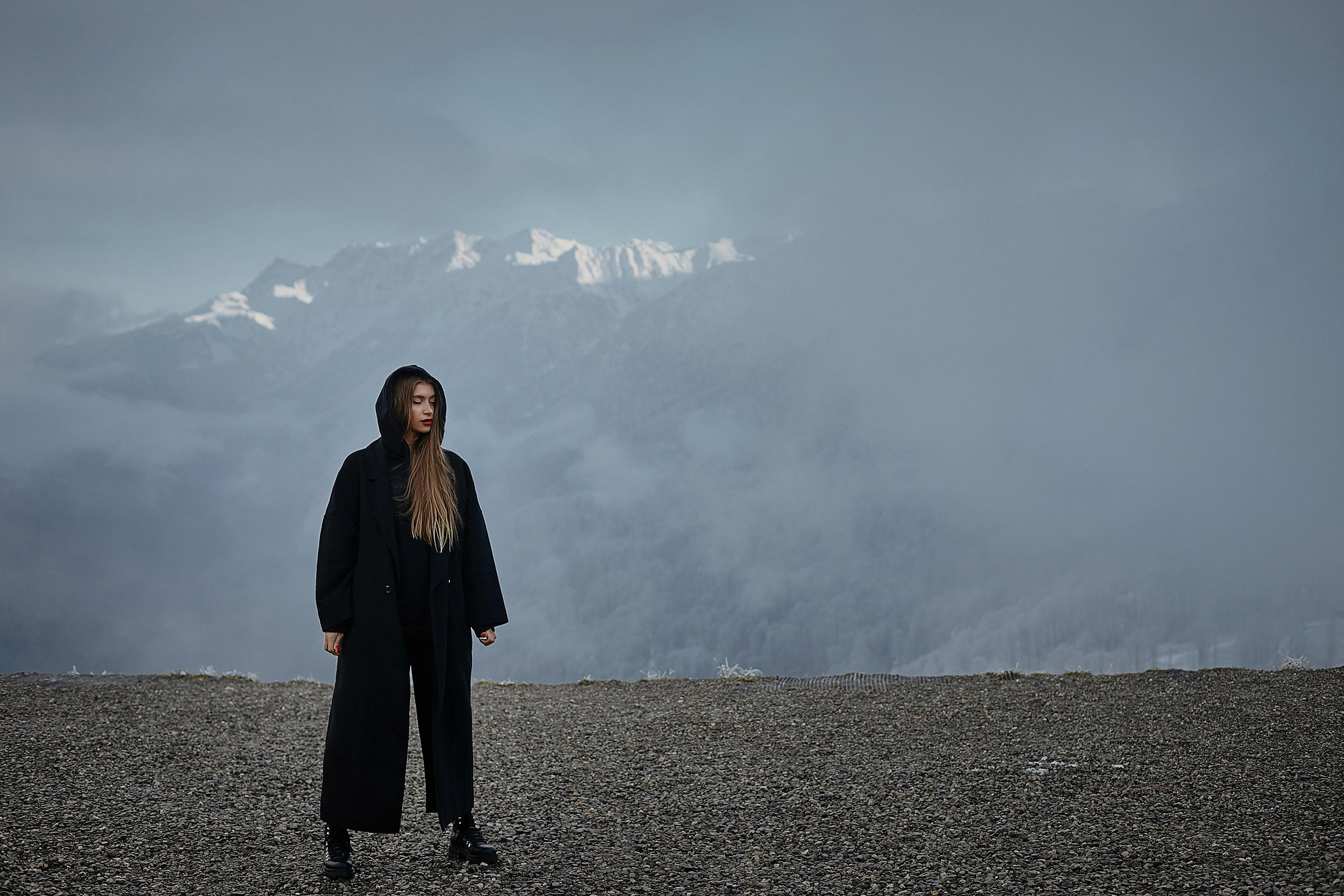 Ангелина в горах. Фото и видео контент в Сочи, фотограф, видеограф Сочи