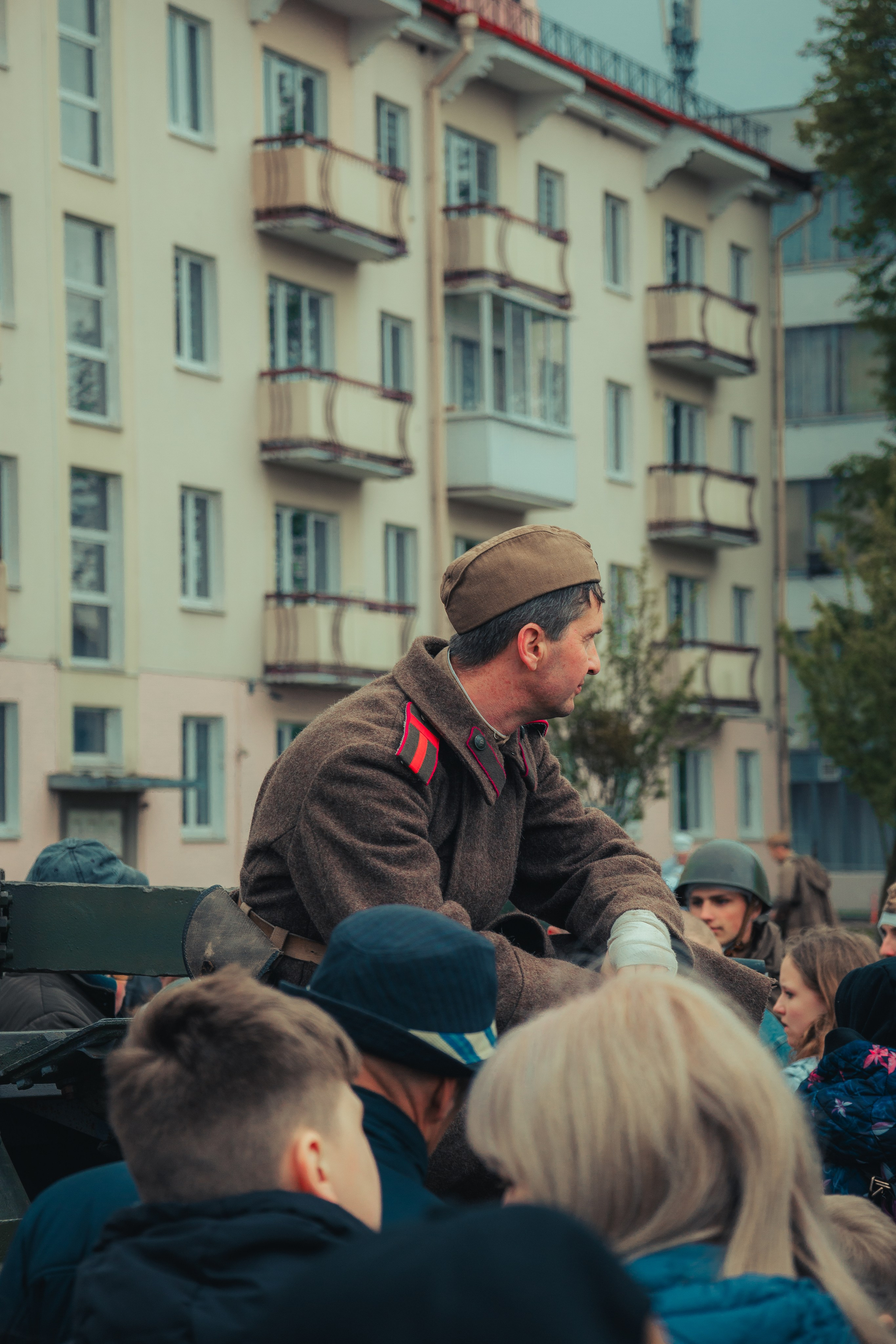 Реконструкция взятия рейхстага. Photographer Vladislav Voronovich