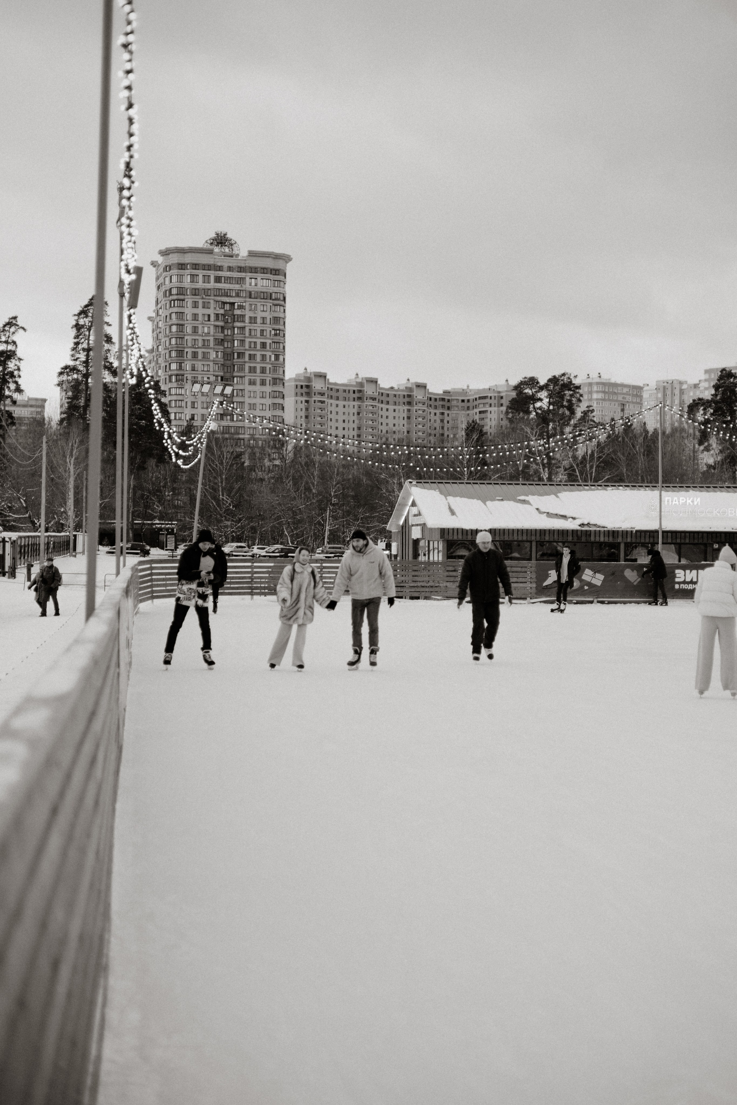 Любовь на льду. Семейный фотограф в Москве Аникина Наталья