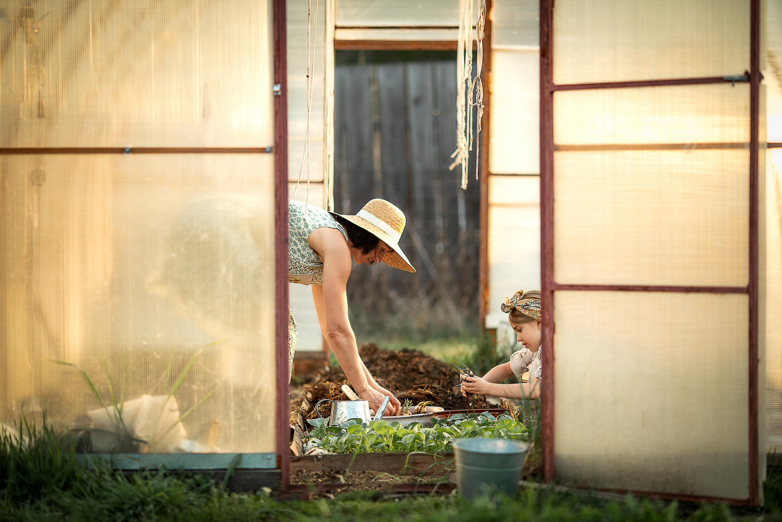 Дела огородные. Детский и семейный фотограф в Красноярске Елена Коровкина