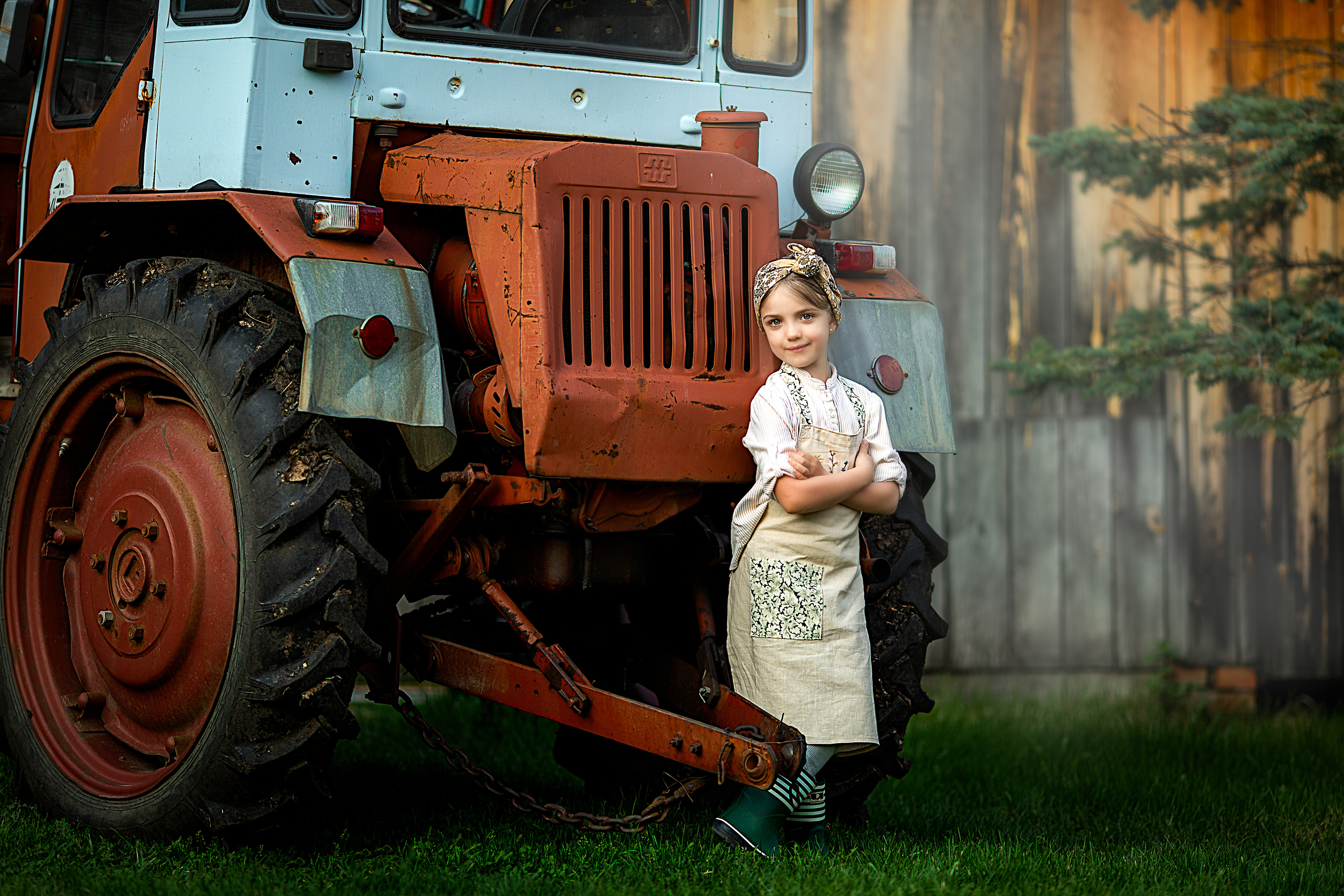Дела огородные. Детский и семейный фотограф в Красноярске Елена Коровкина