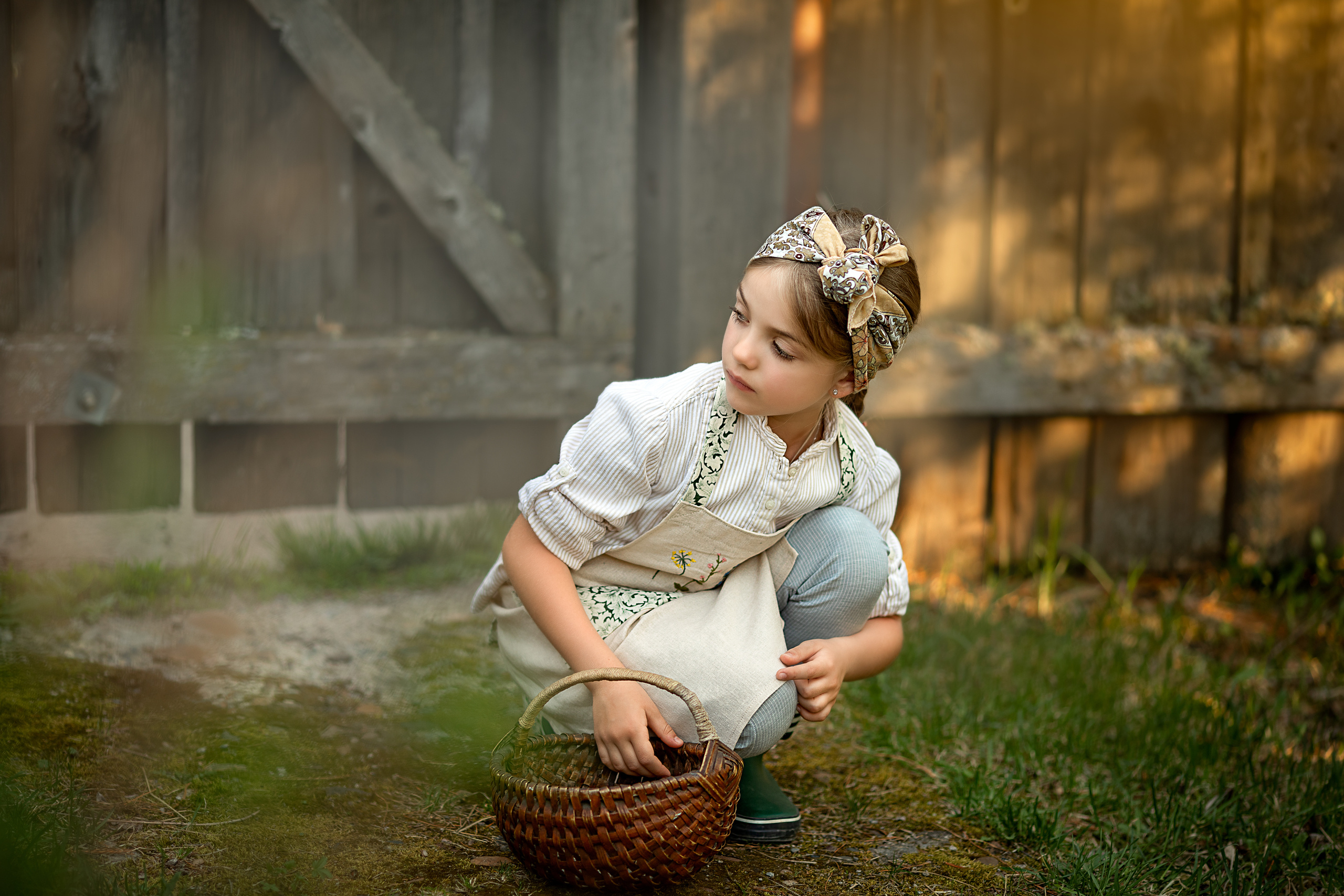 Дела огородные. Детский и семейный фотограф в Красноярске Елена Коровкина