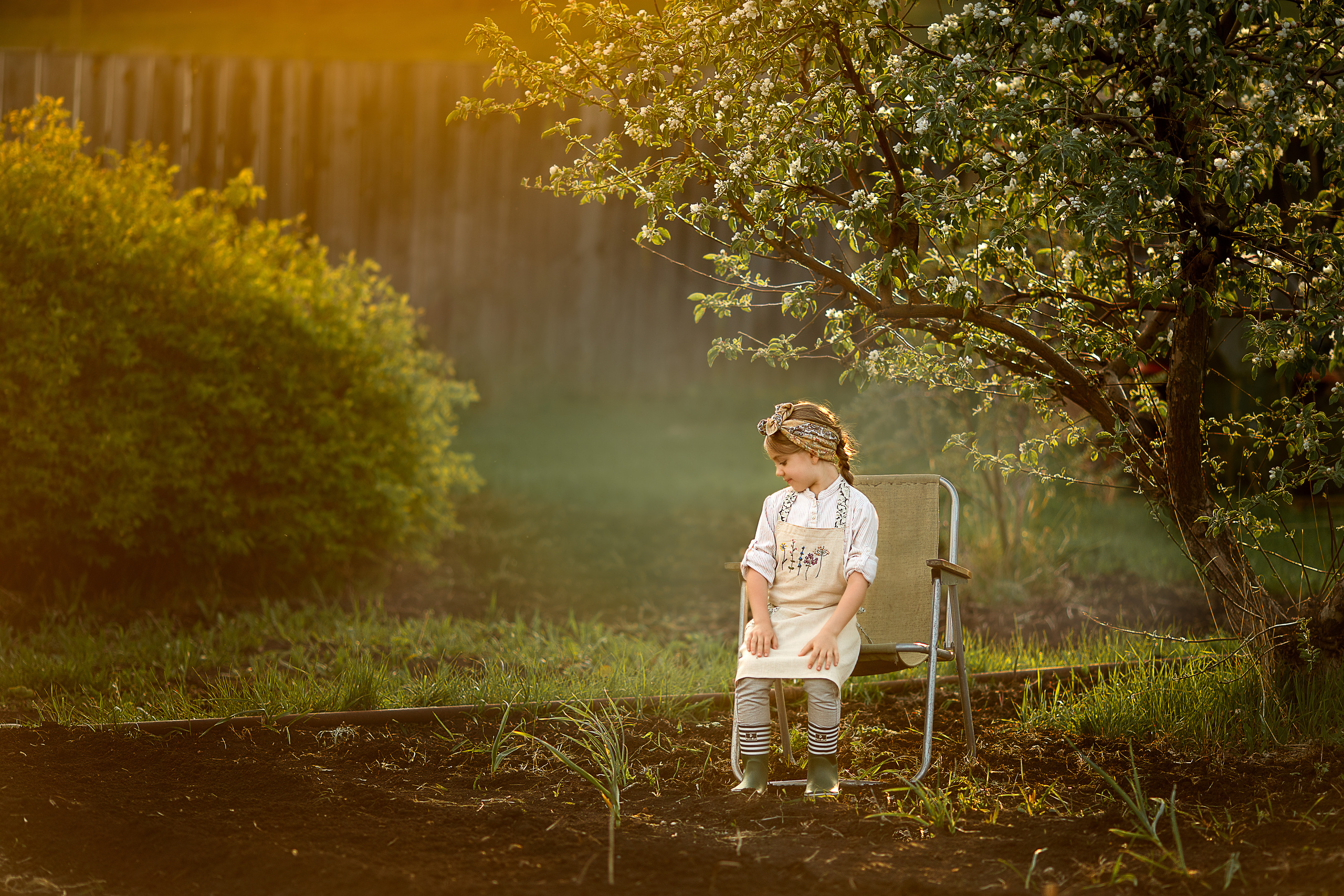Дела огородные. Детский и семейный фотограф в Красноярске Елена Коровкина