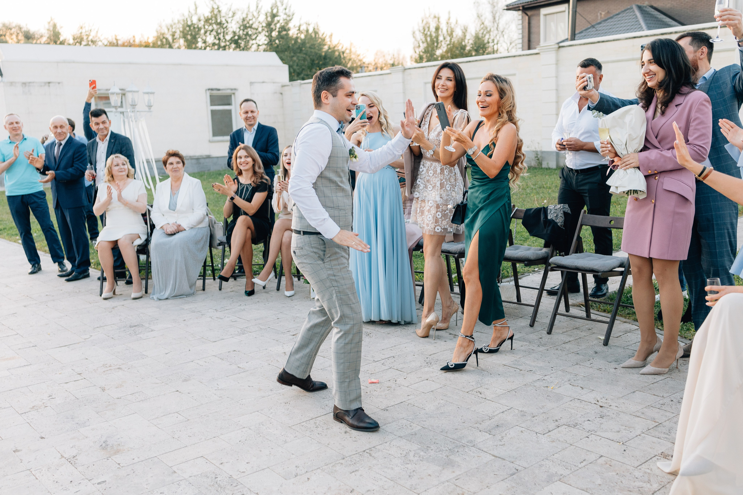 На кабриолетах. Свадебный фотограф в Москве Арчылан Николаев