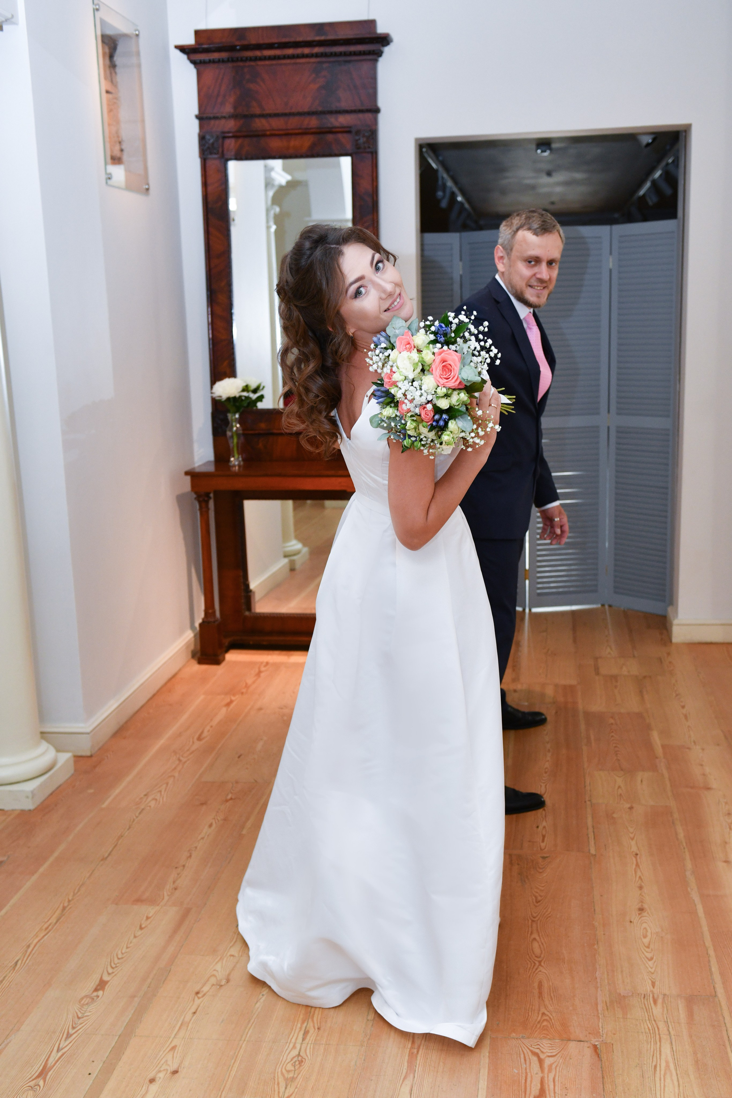 Регистрация брака Владимира и Ирины. Свадебный и портретный фотограф в Москве Галина Борисова