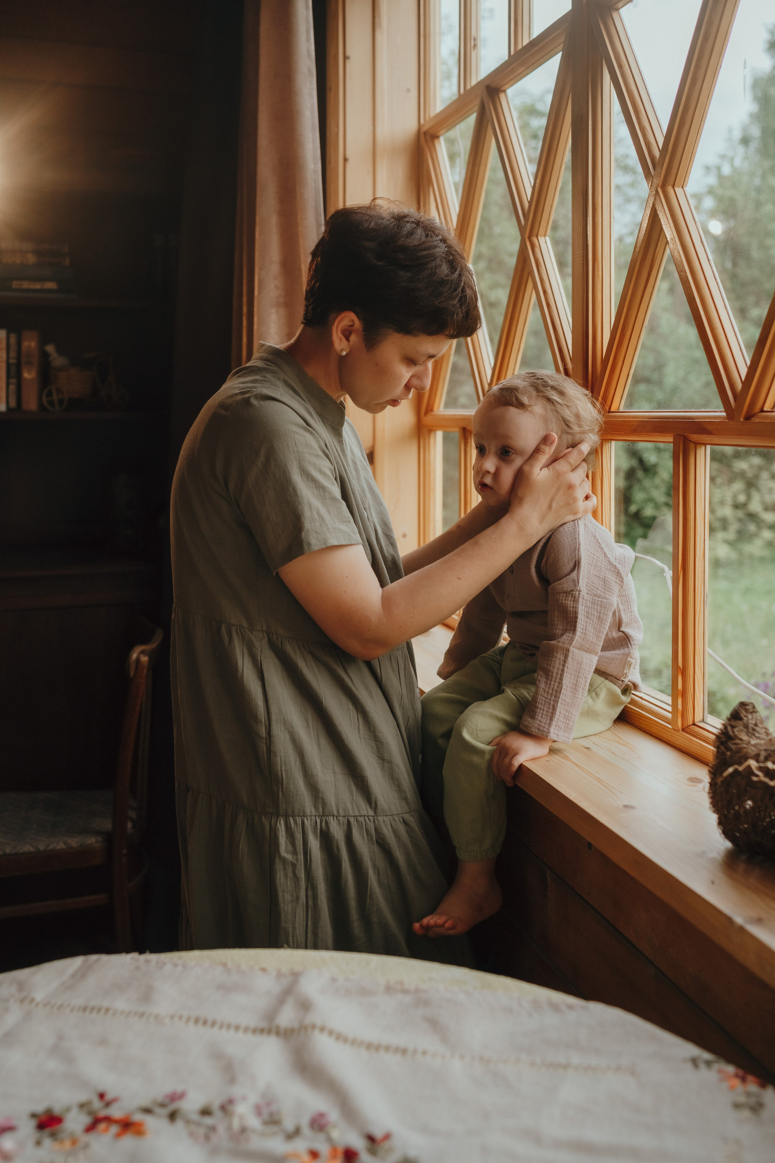 Домашняя фотосессия на даче у Надежды