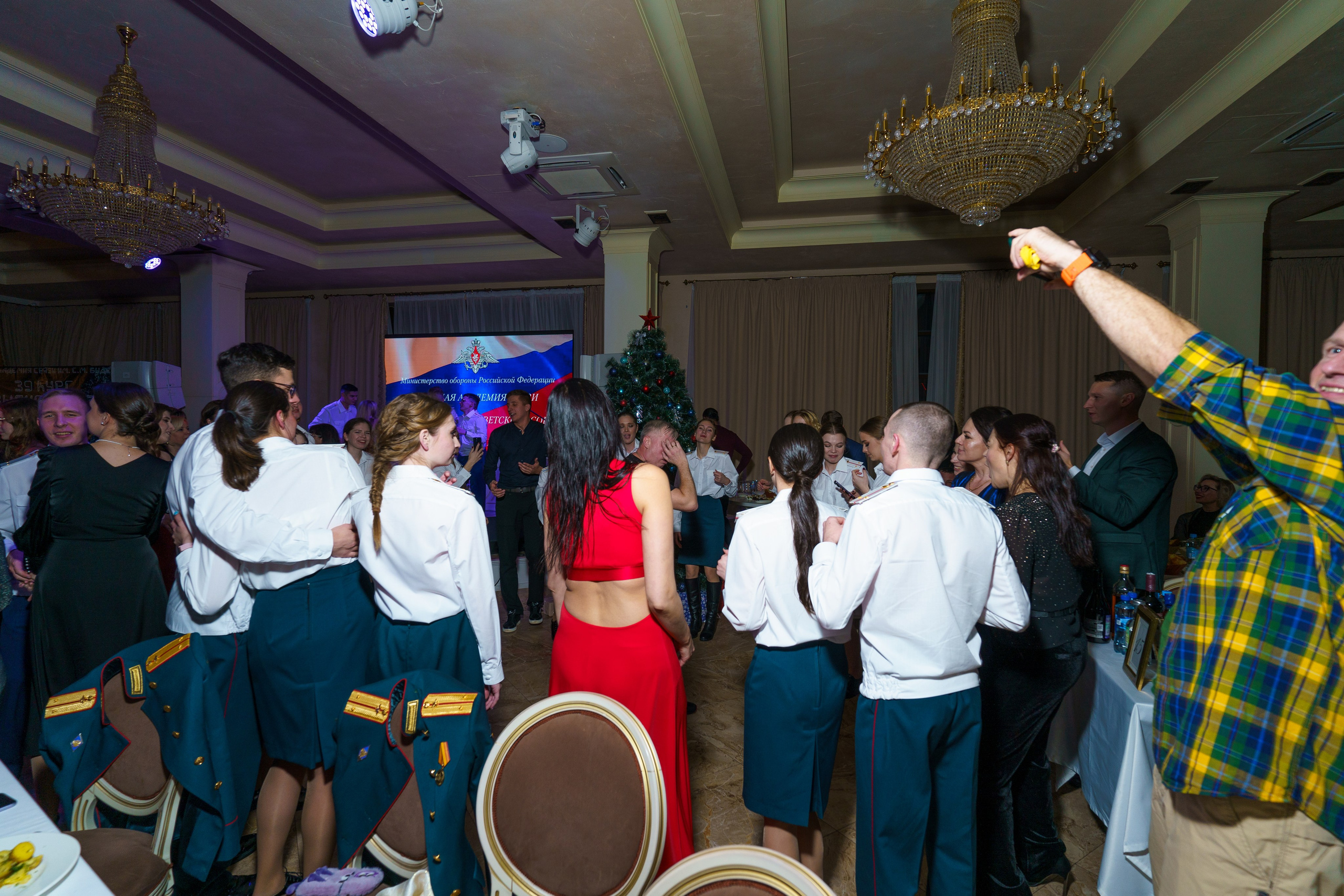 Фотосъемка выпуска военной академии и вручение дипломов