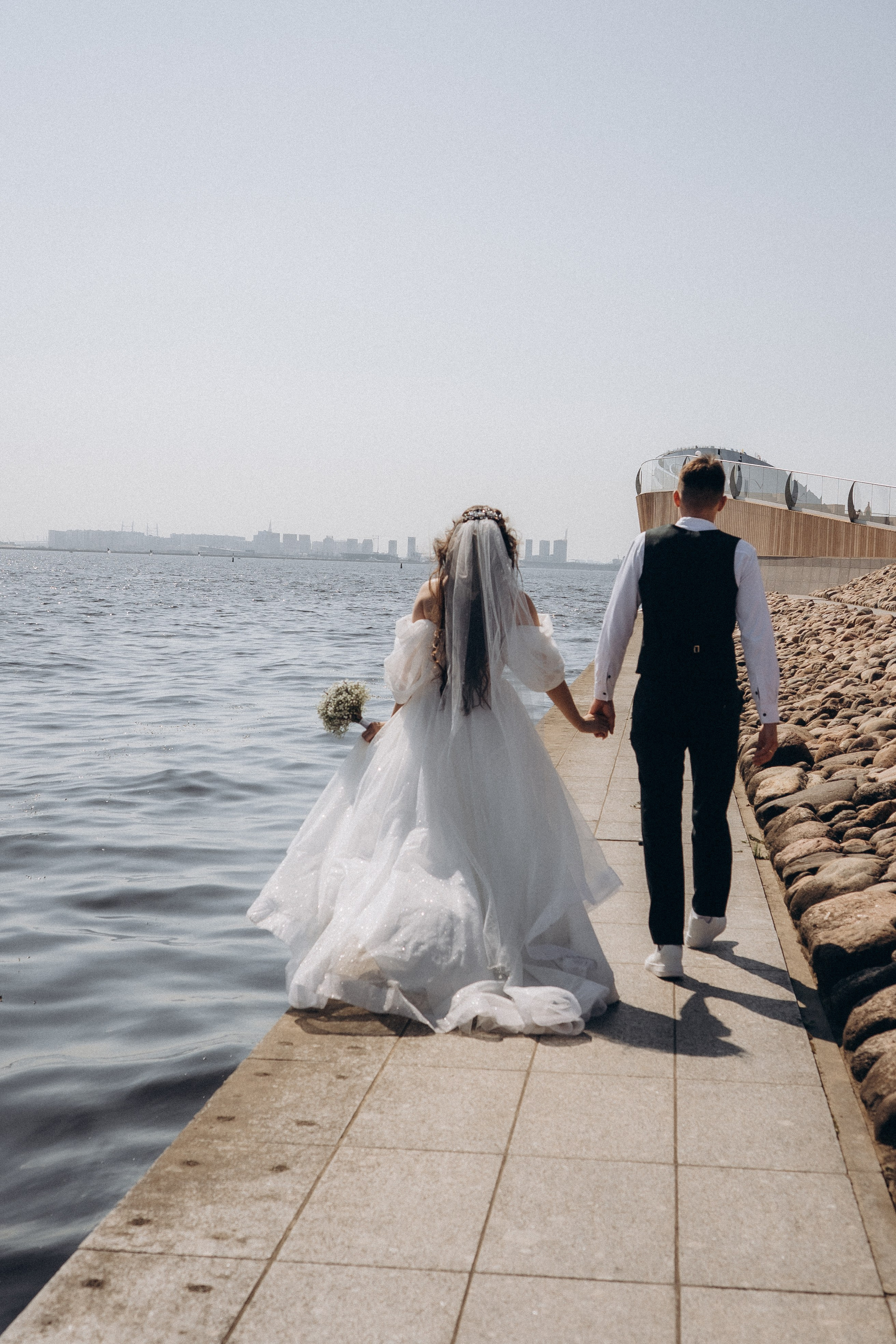 СВАДЕБНАЯ СЬЕМК В ПАРКЕ 300-ЛЕТИЯ. Профессиональный фотограф, Санкт-Петербург — Виктория Богомолова