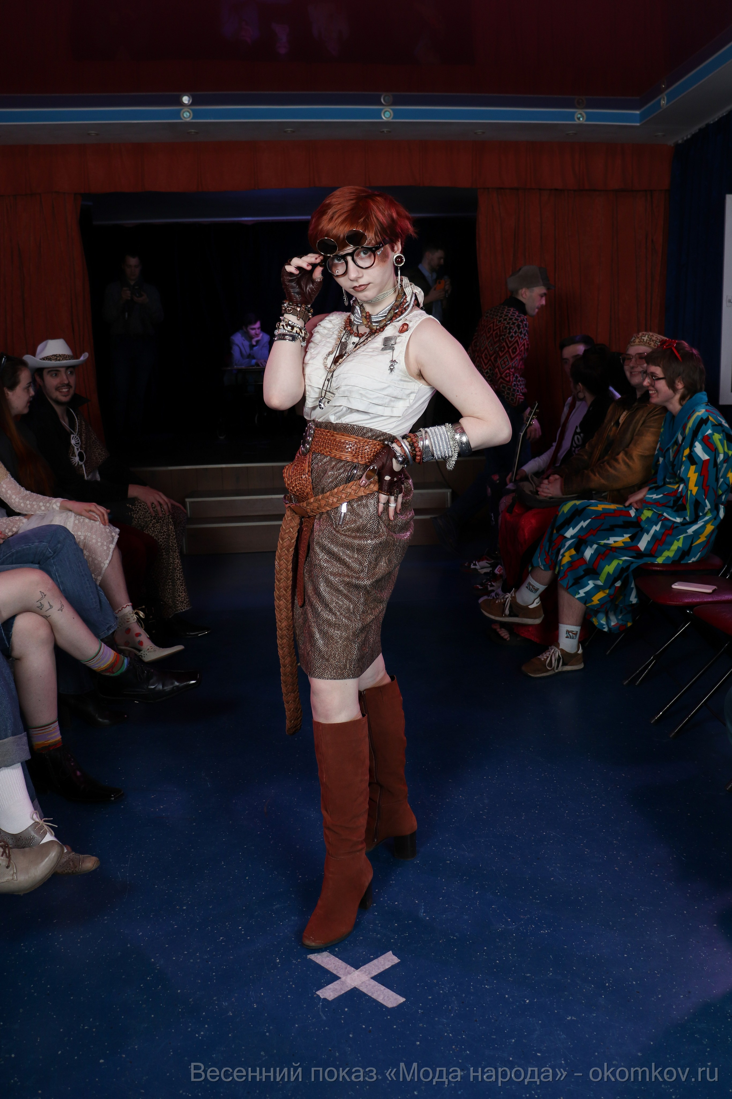 Весенний показ «Мода народа». Ивентный фотограф в Санкт-Петербурге Олег Комков