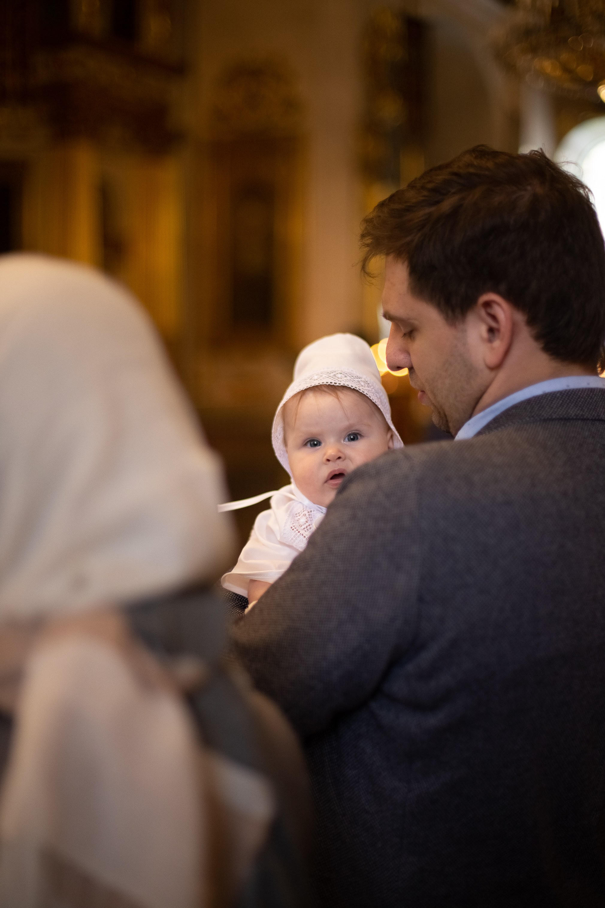 Крещение Ксении в Спасо-Преображенском соборе. Фотограф Анастасия Малеева