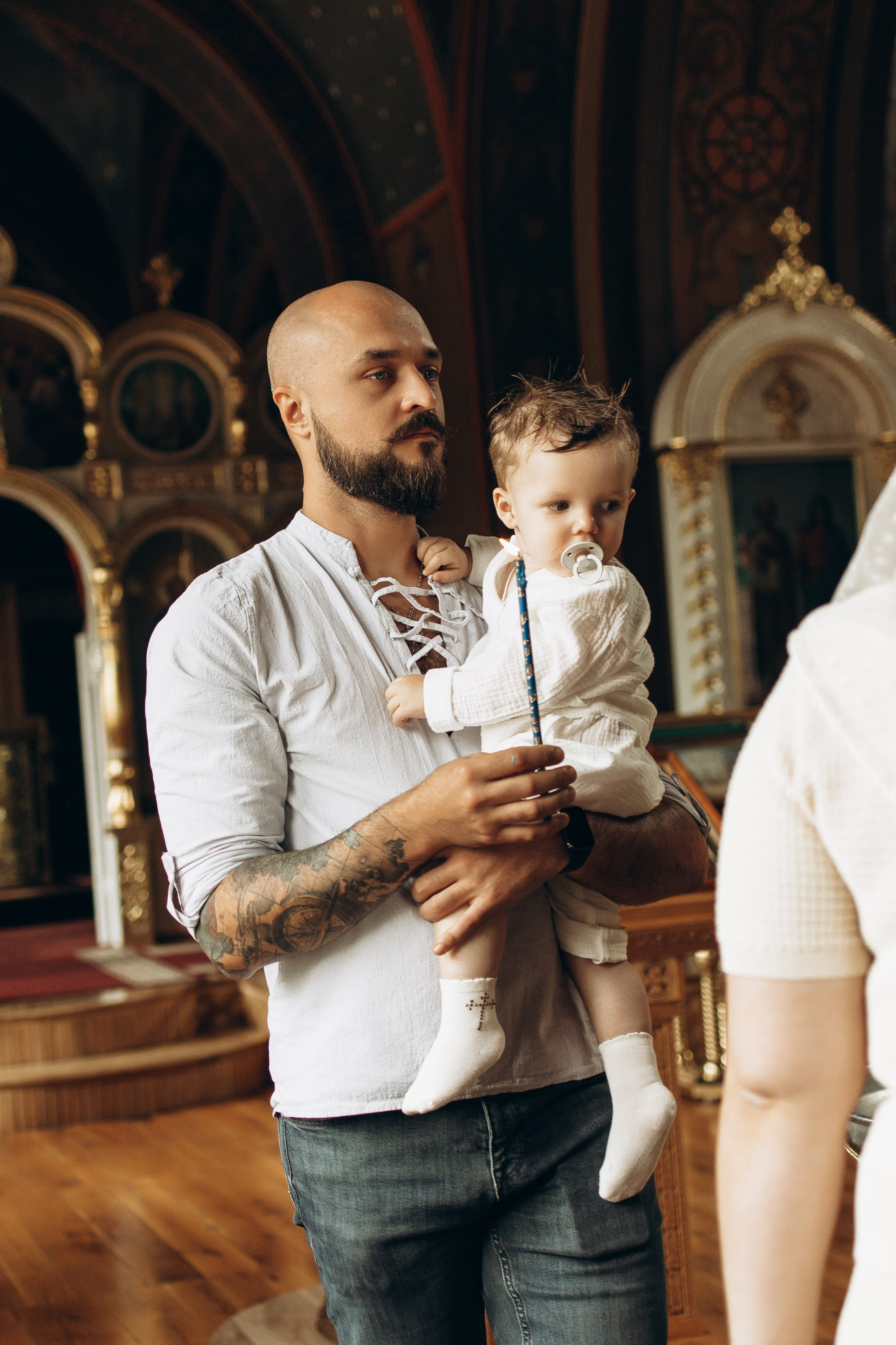 Таинство крещения Матвея. Самый теплый фотограф в Краснодаре Рябоконь Ксения