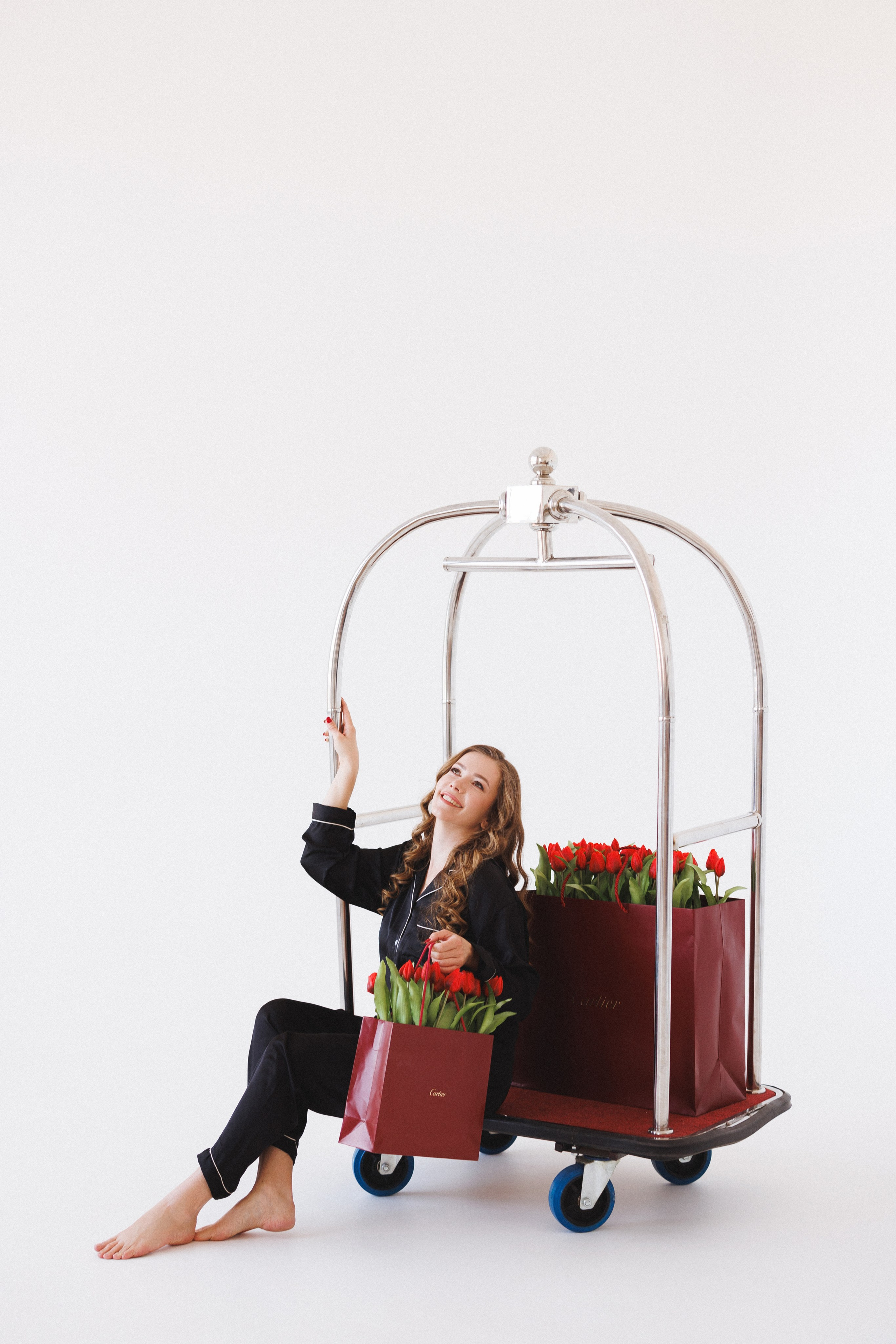 Фотосессия для девочек в тематике «Гардеробная». Семейный и детский фотограф в Краснодаре Анна Трашкова