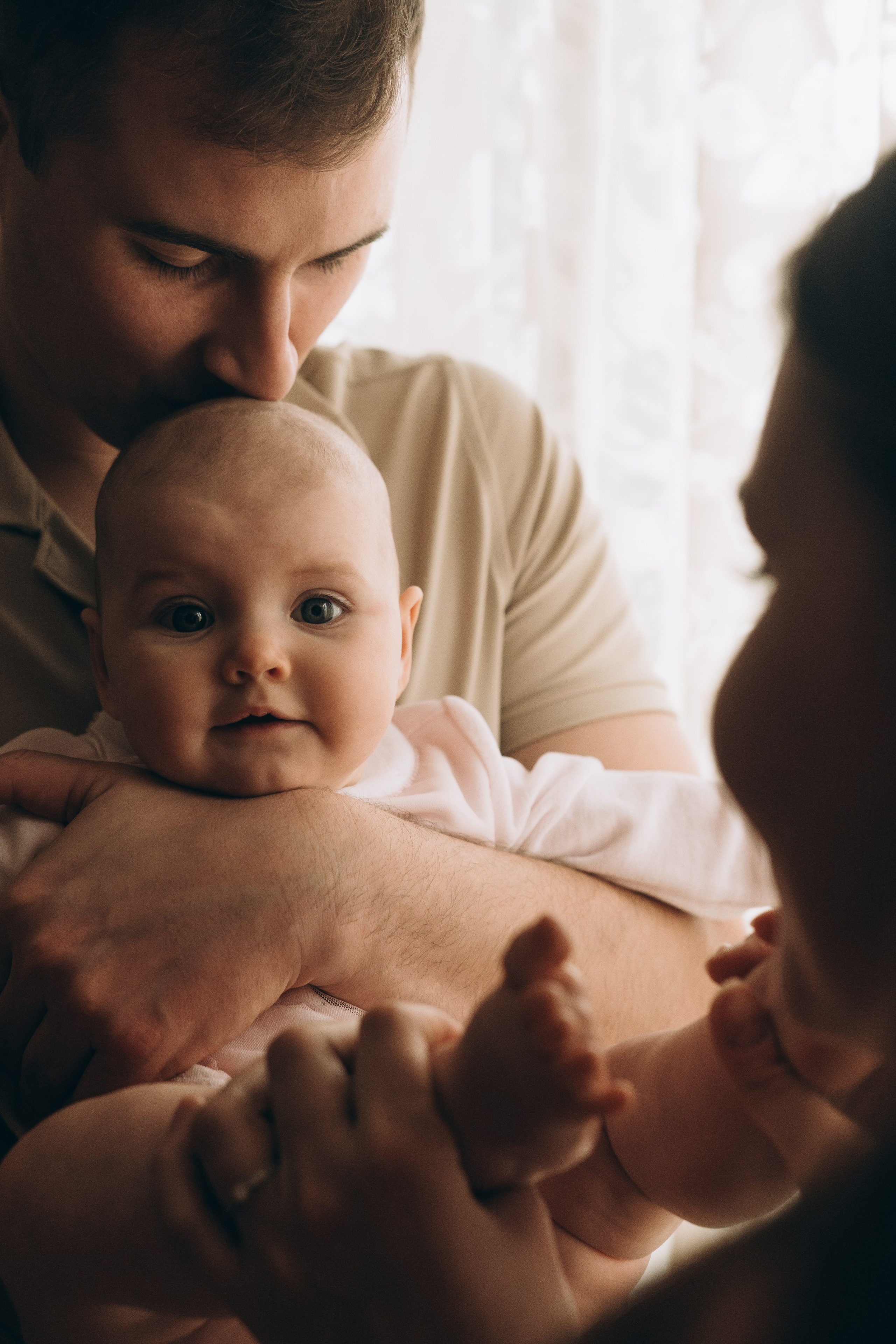 Пол годика счастью. Семейный, ньюборн фотограф, фотограф на роды в Москве, Виктория Тюльдюкова