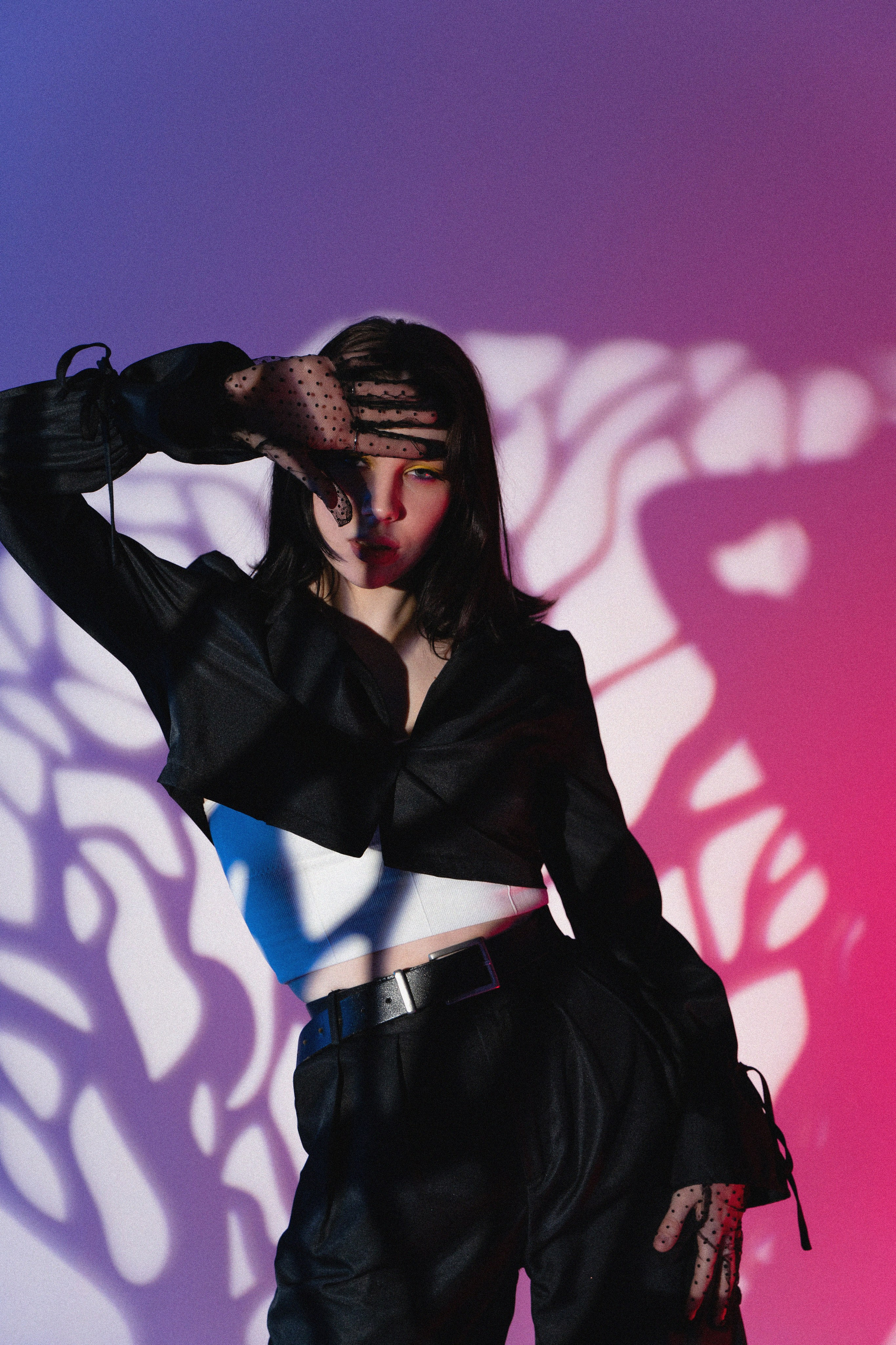 Цветной свет и Соня. Фотограф Надежда Погребняк | Рязань | Москва