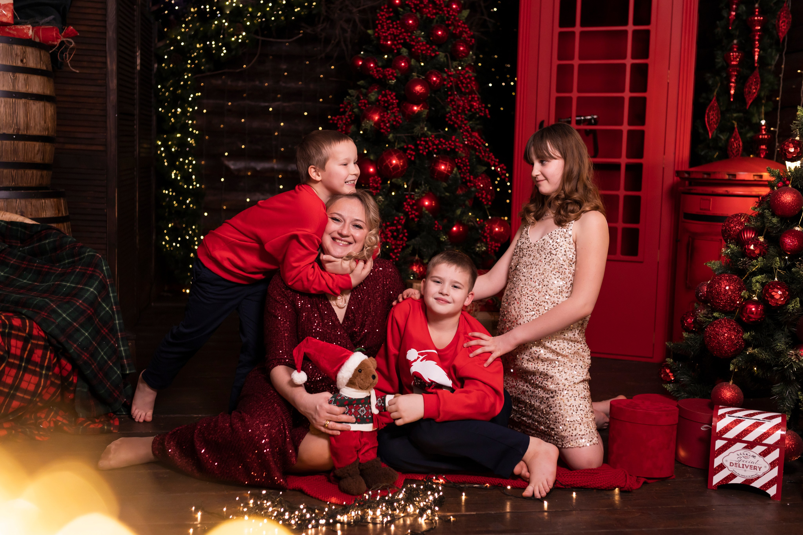 Дружная семья. Семейный и детский фотограф в городе Подолск МО Крылова Ирина