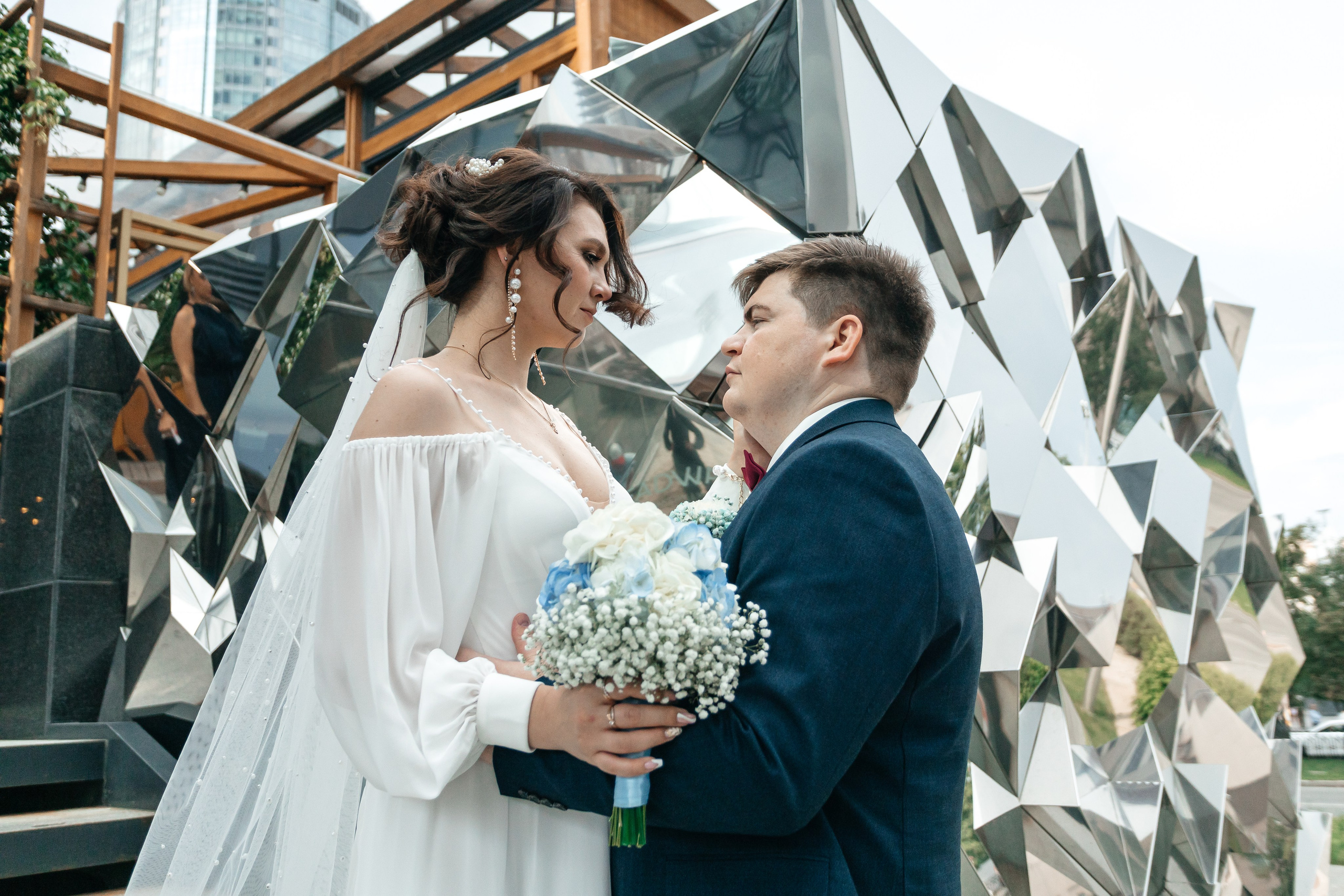 Свадебная фотосъёмка в фотостудии Михаила и Елизаветы. Александр Оношкин. Свадебный фотограф в Екатеринбурге