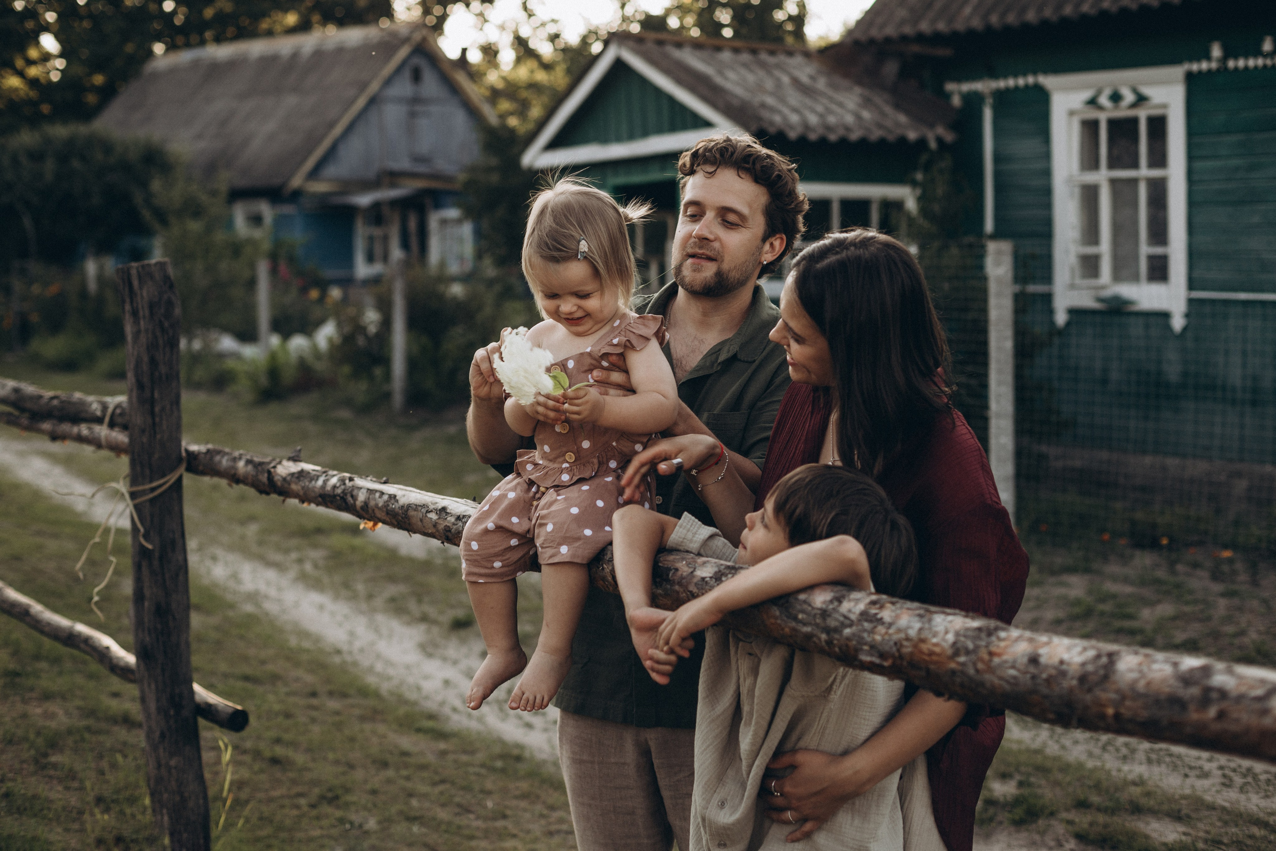 Летом в деревне. Семейный фотограф в Брянске Зурилина Екатерина
